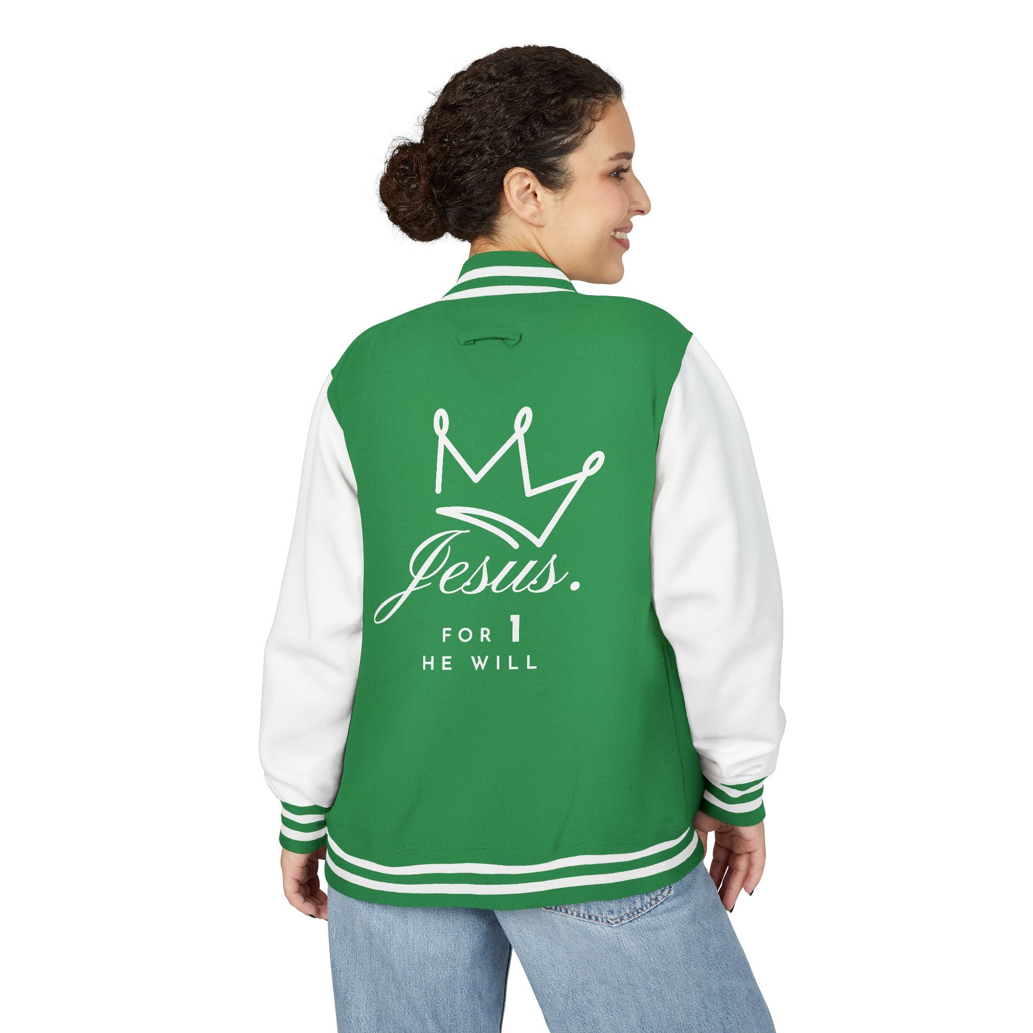 'He Leaves The 99 For 1' -Letterman Jacket