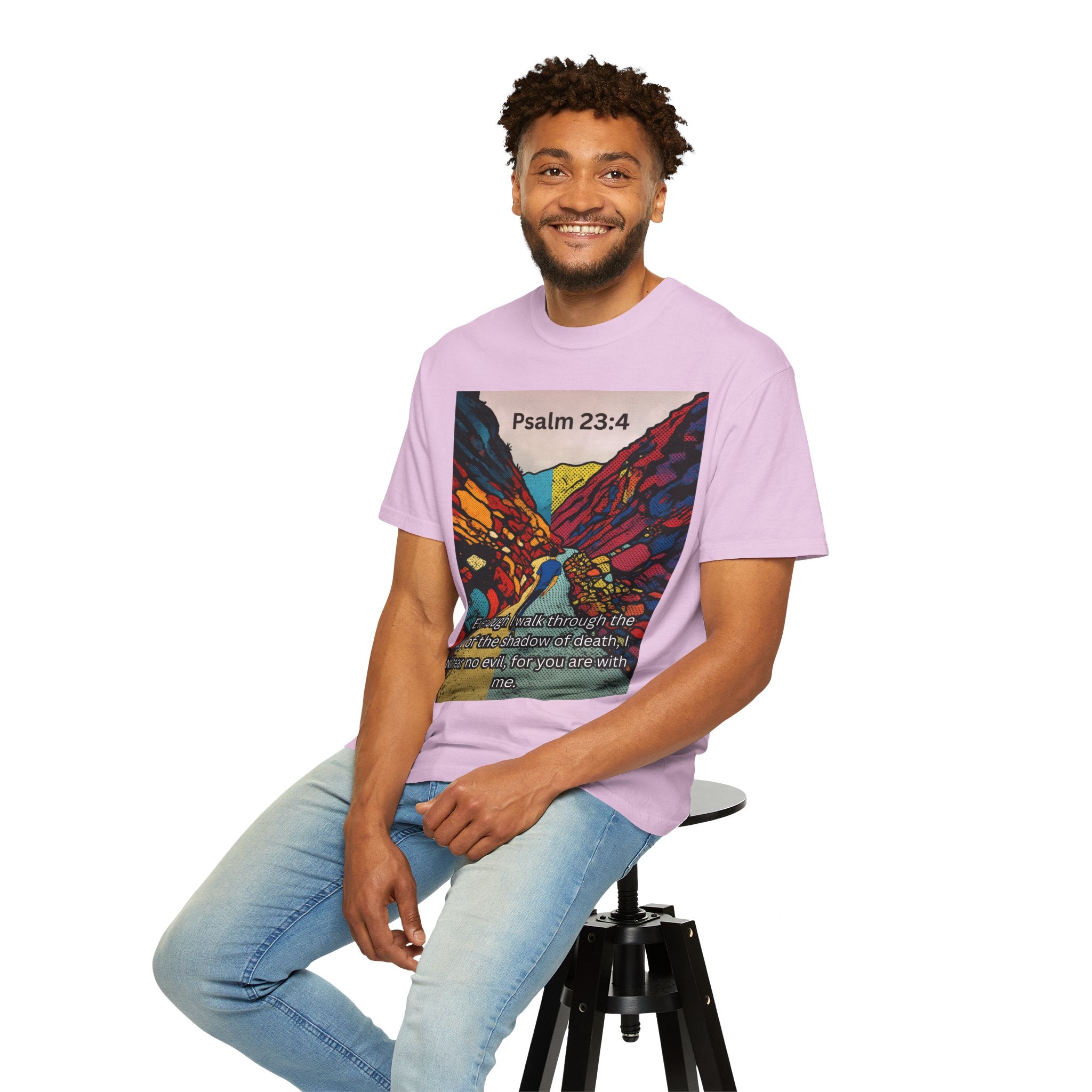 Psalm 23:4 — Valley Tee