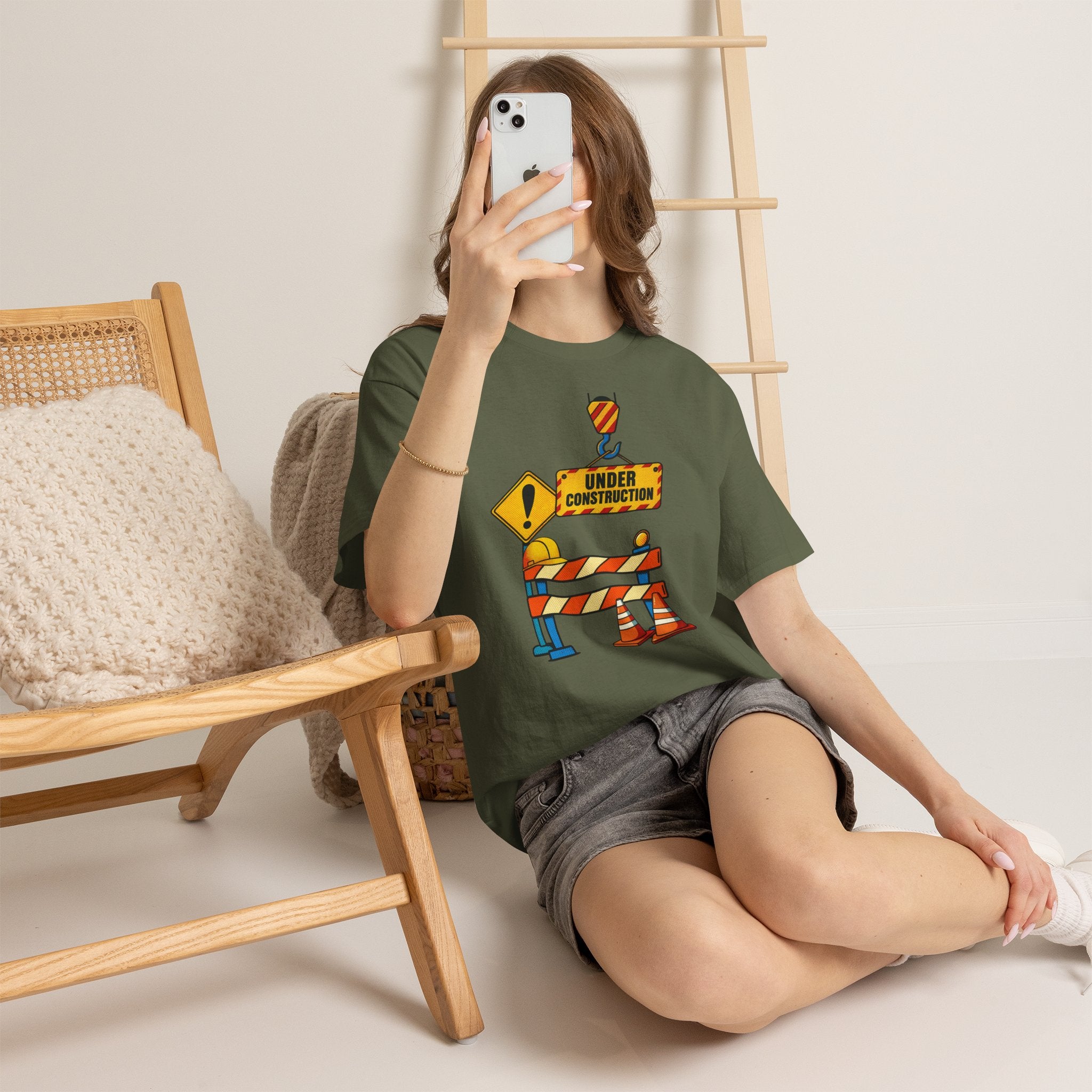 'Under Construction - My Walk With Jesus' - T-Shirt