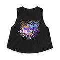 'Blessed'  — Floral Crop Top