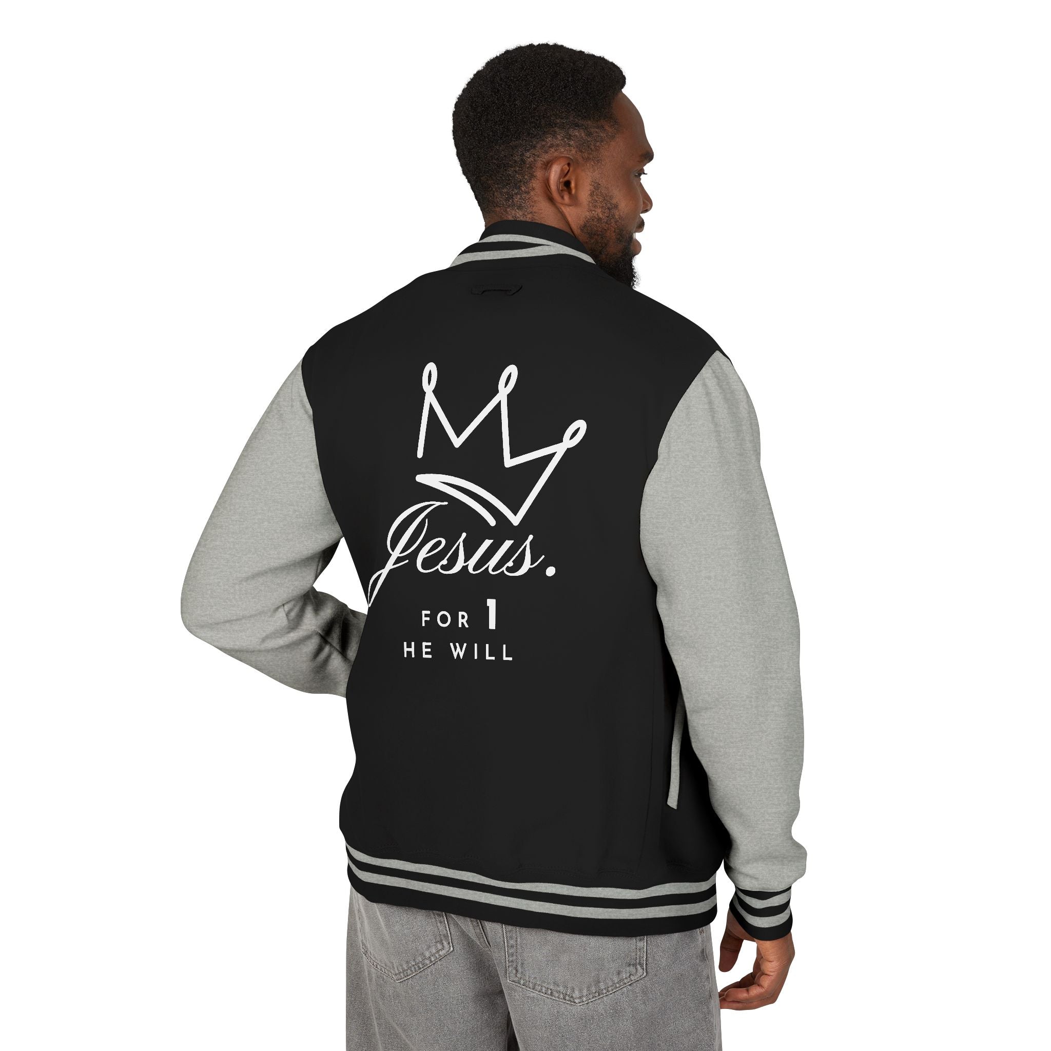 'He Leaves The 99 For 1' -Letterman Jacket