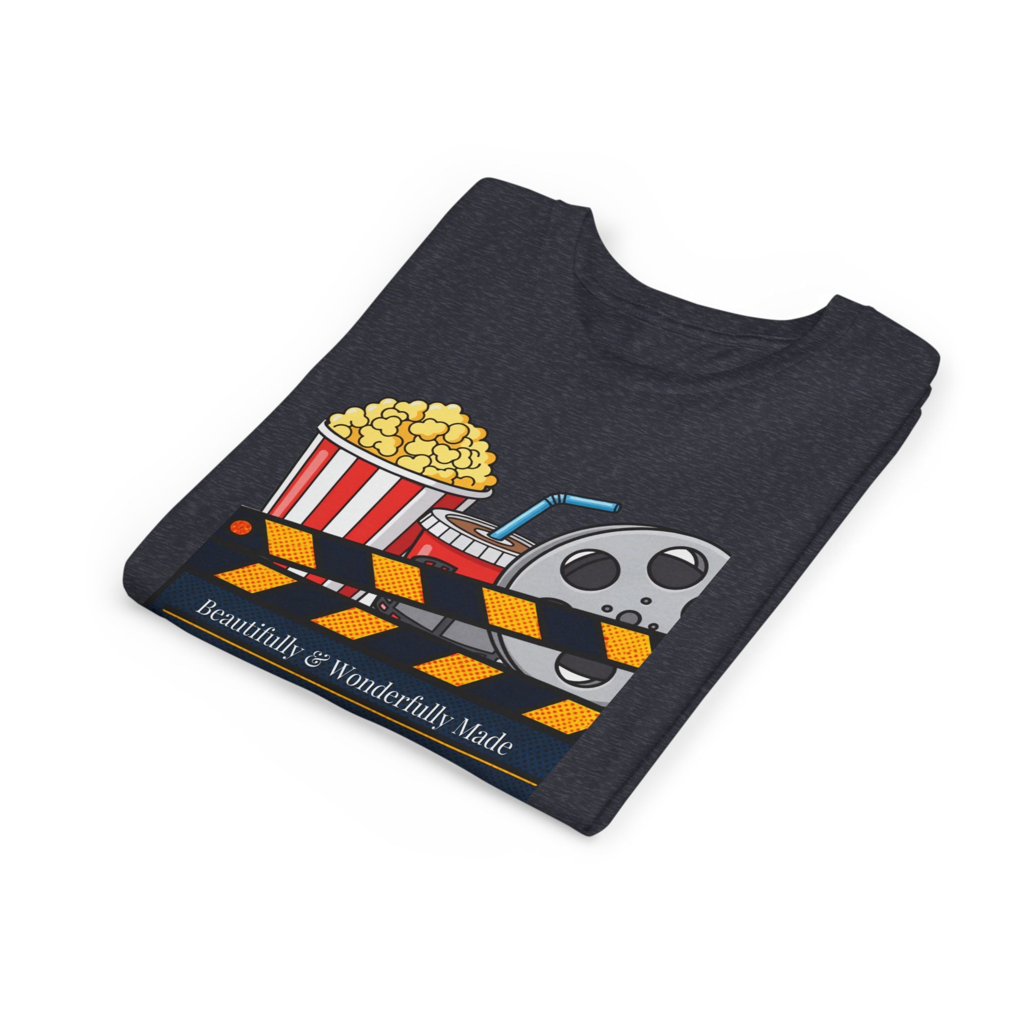 'Beautifully & Wonderfully Made'  — Kids Movie Night Tee