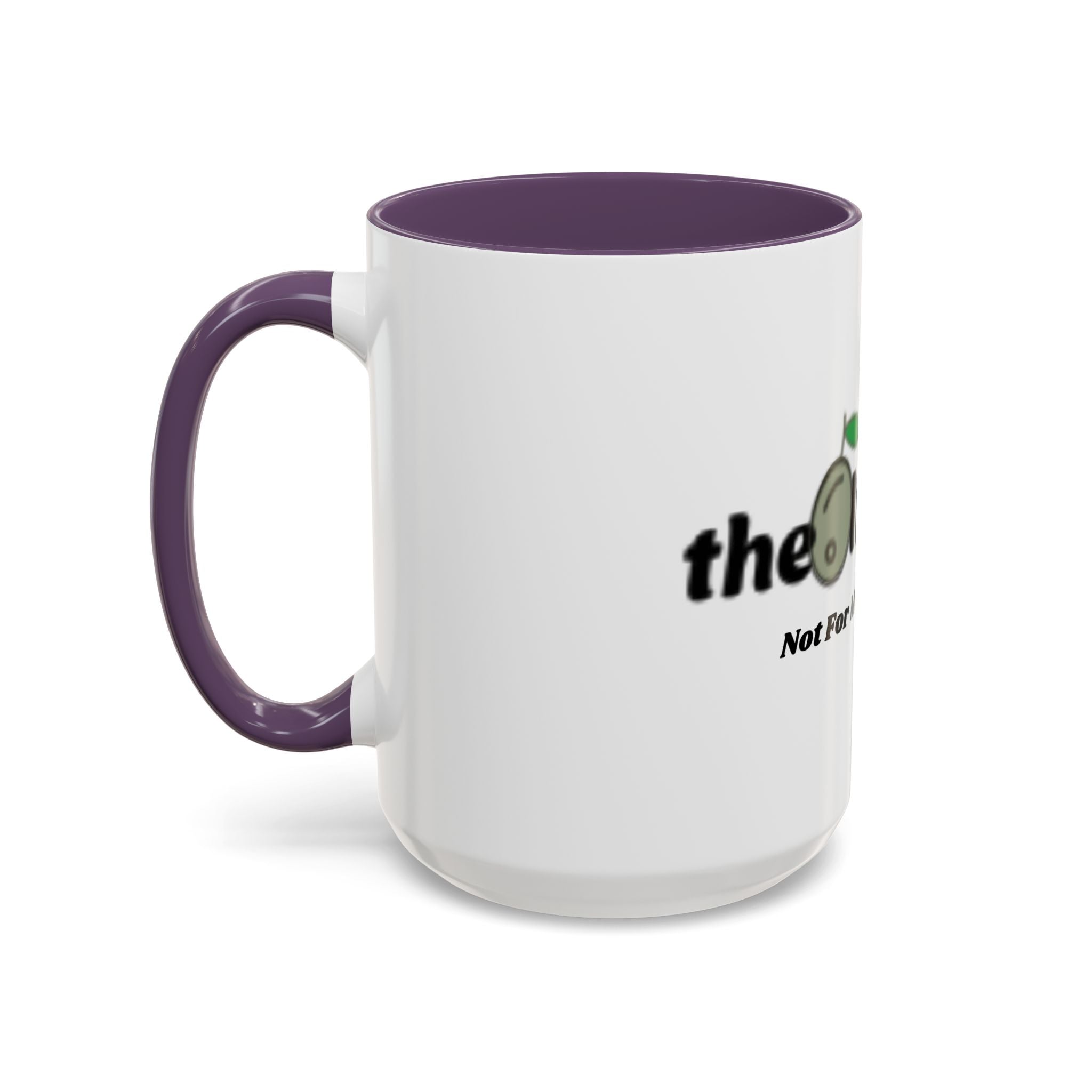 theOlivetbee Coffee Mug — "Not For Me, But For Him" Accent Ceramic Mug (11/15oz)