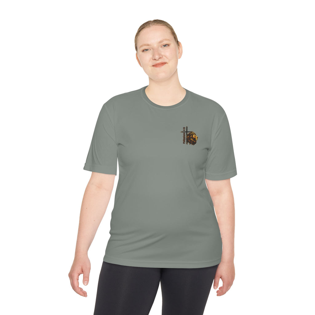 Philippians 4:13— Moisture-Wicking T-Shirt