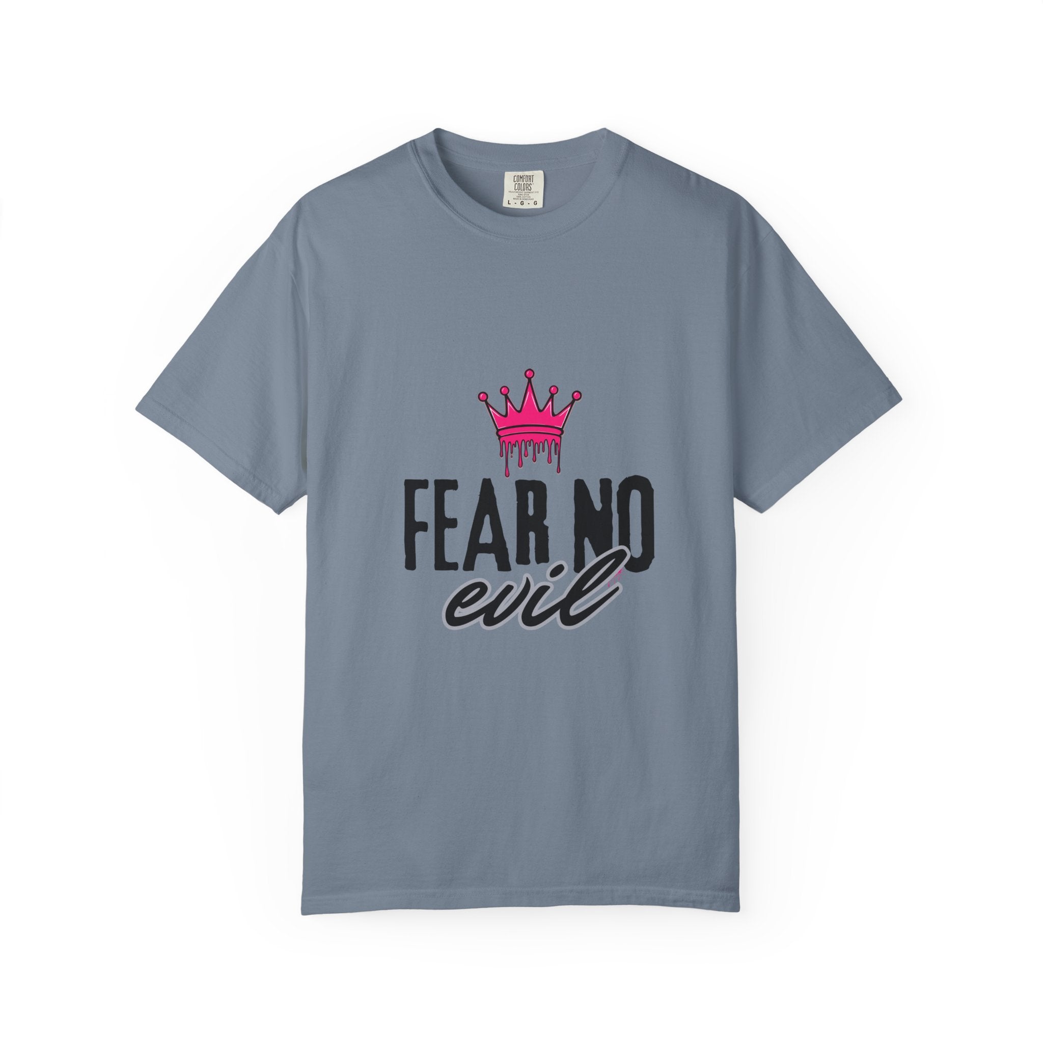 'Fear No Evil' Crown Pink