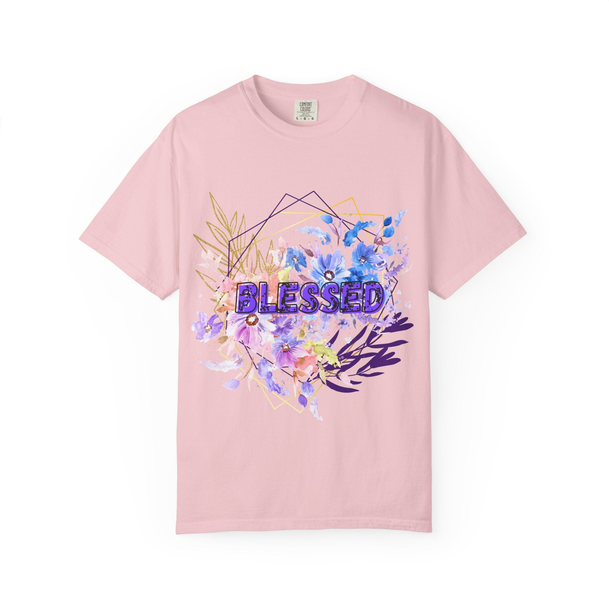 'Blessed'  — Floral T-Shirt
