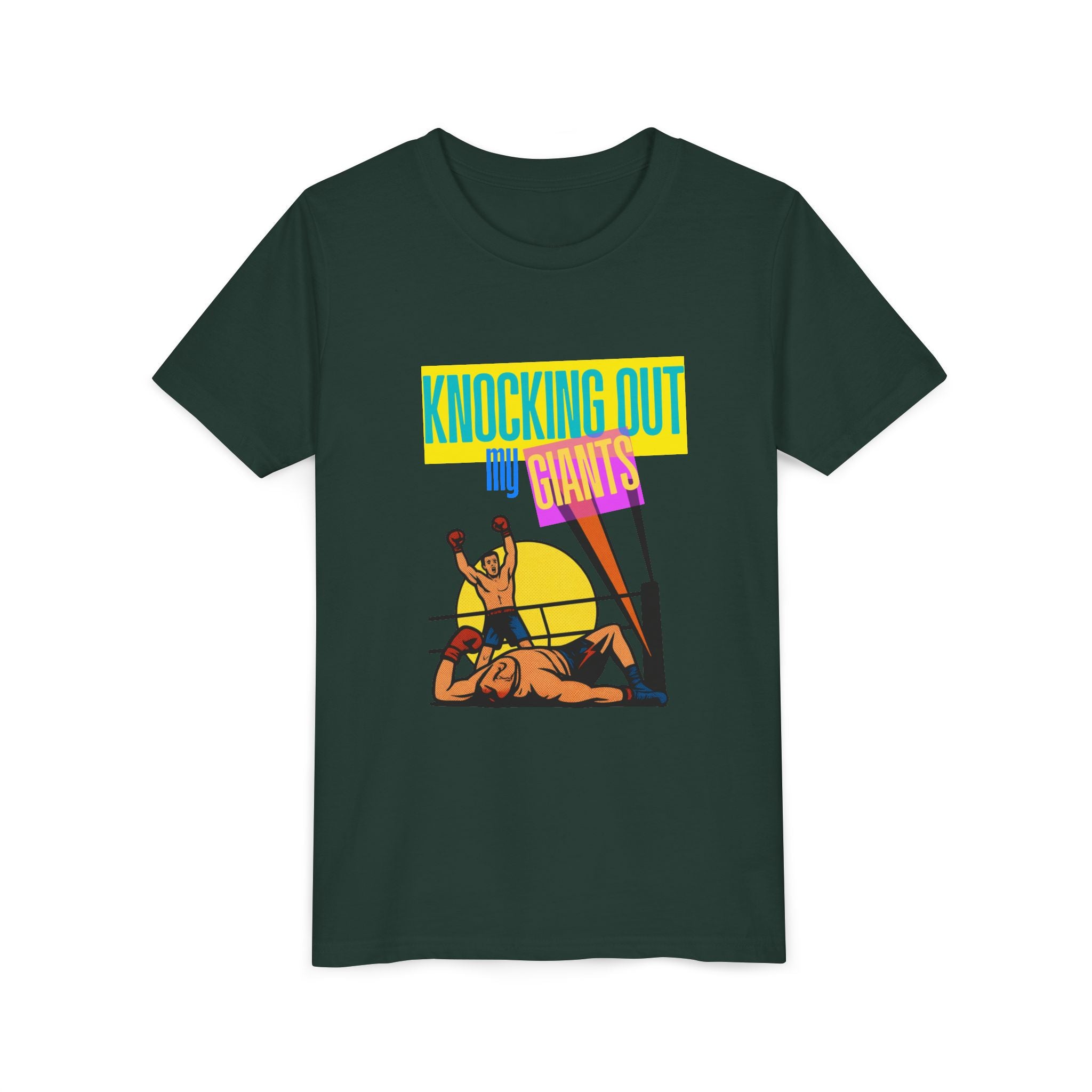 "Knocking Out My Giants" - David and Goliath Graphic Tee