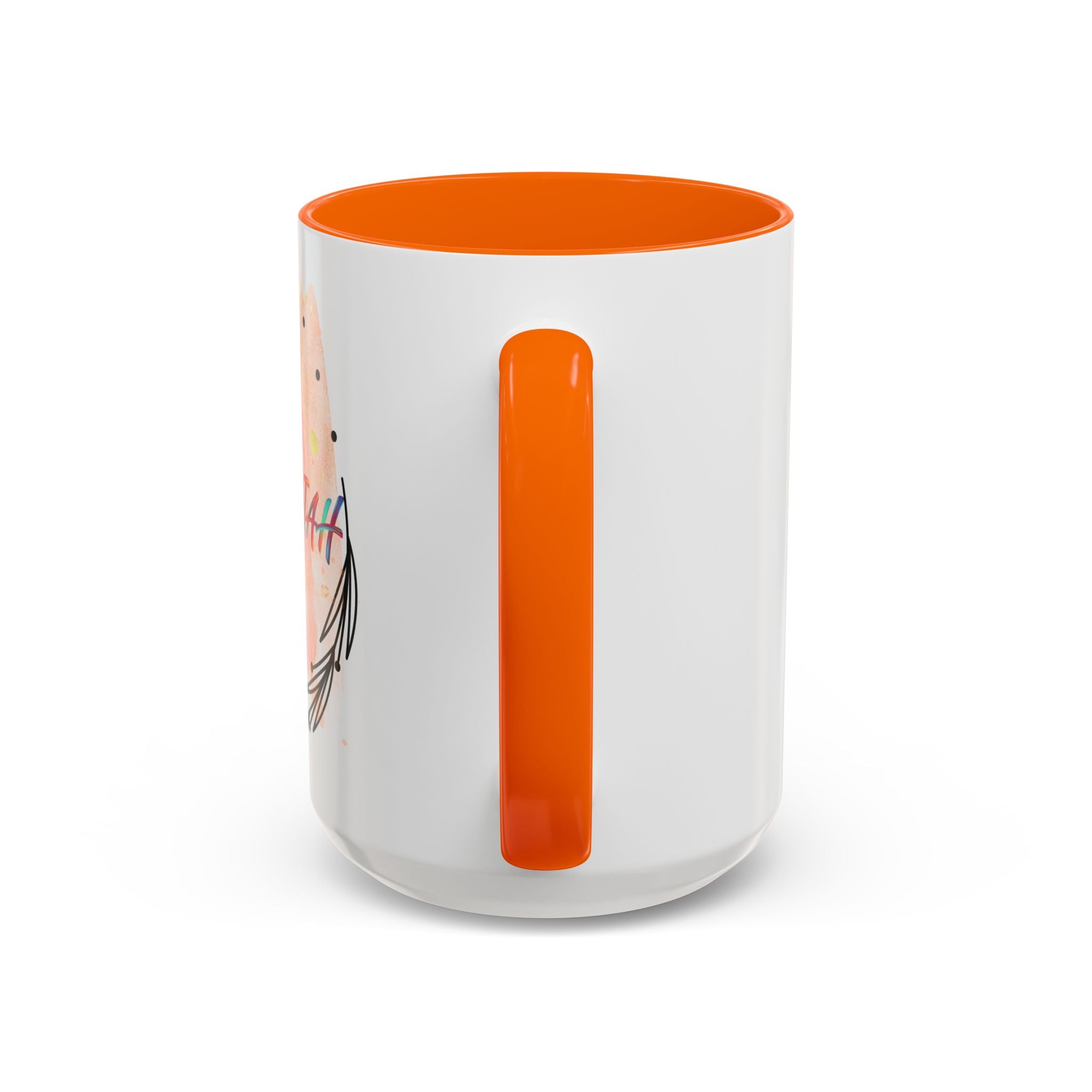 'Hallelujah'  —  Watercolor Accent Coffee Mug (11/15oz)