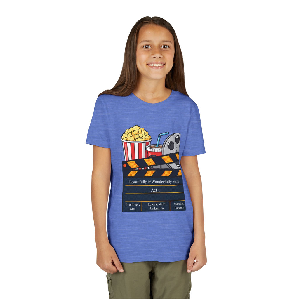 'Beautifully & Wonderfully Made'  — Kids Movie Night Tee