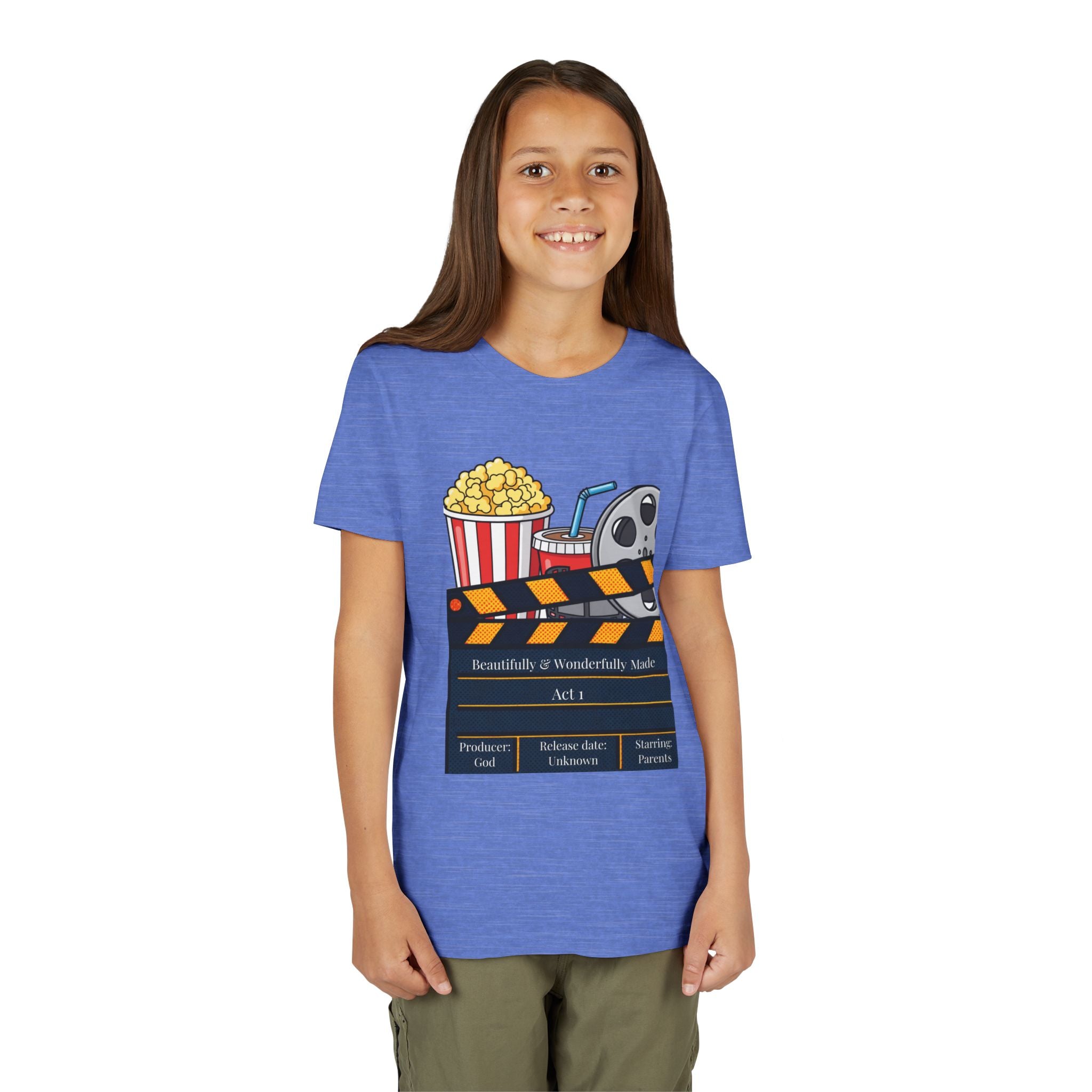 'Beautifully & Wonderfully Made'  — Kids Movie Night Tee