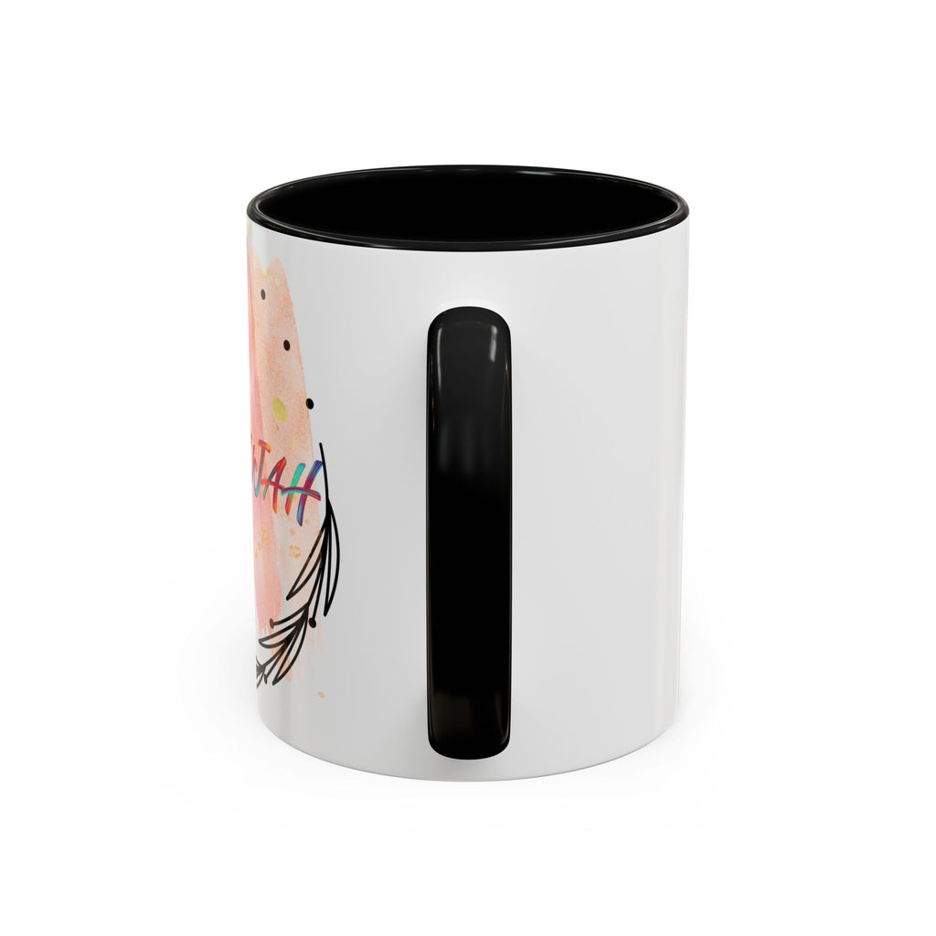 'Hallelujah'  —  Watercolor Accent Coffee Mug (11/15oz)