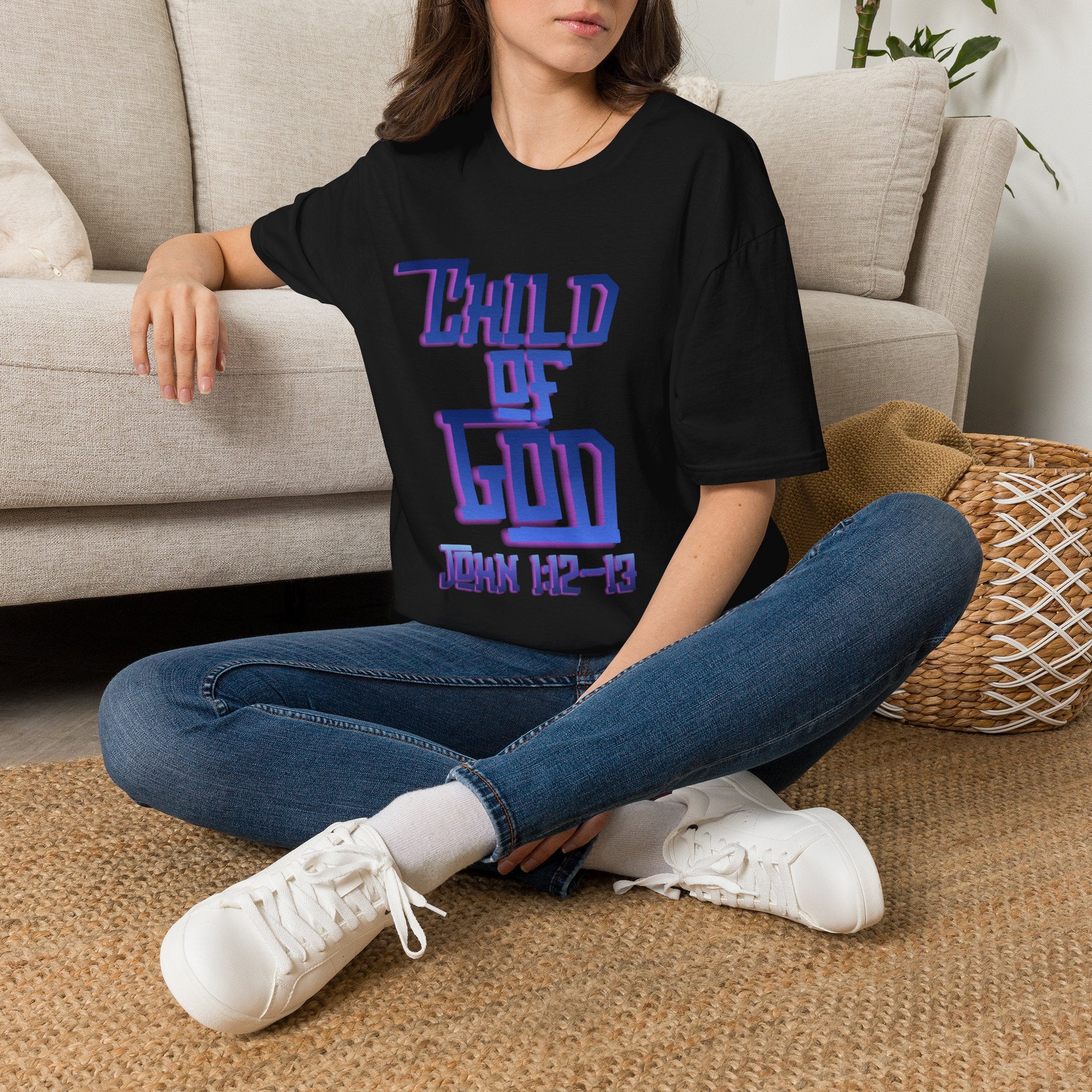 'Child of God' Cool Blue — Tee