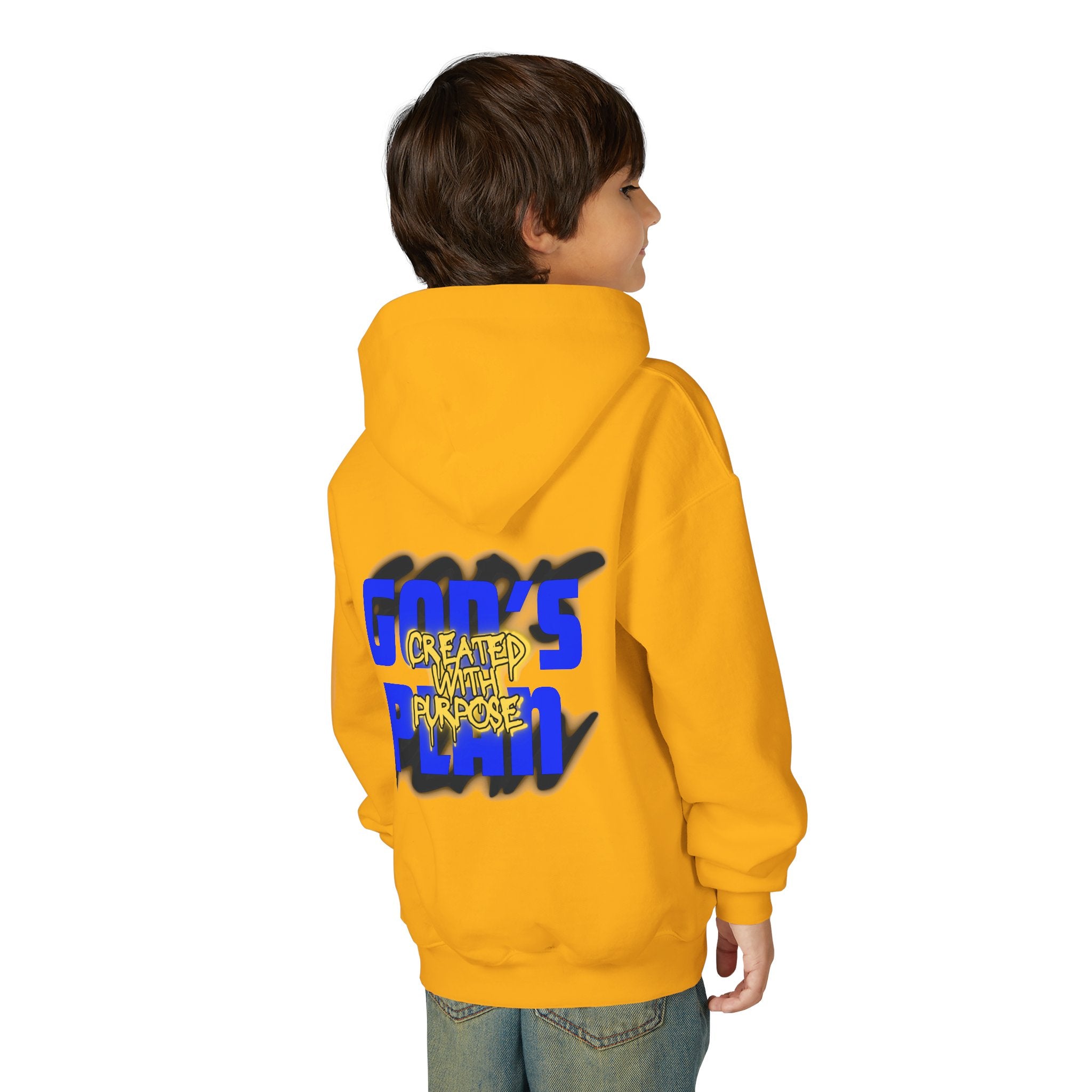 "Created With Purpose" Kids - Graphic Hoodie
