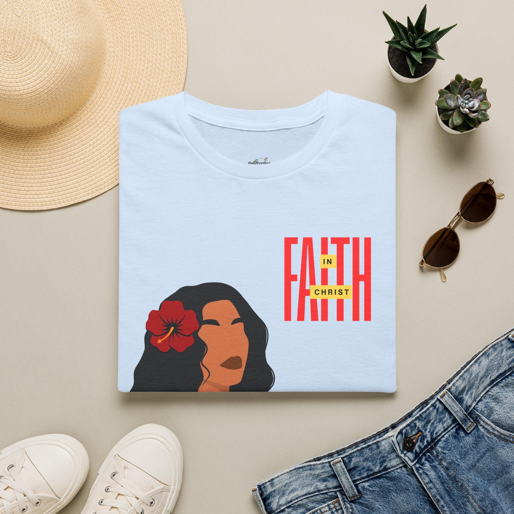 'Faith in Christ': Beautiful & Courageous — Tee