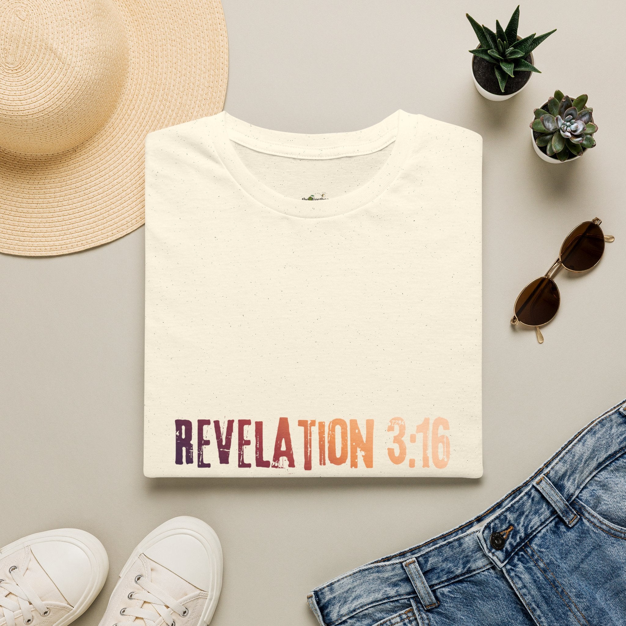 "Are You In Or?" Revelation 3:16  — T-Shirt