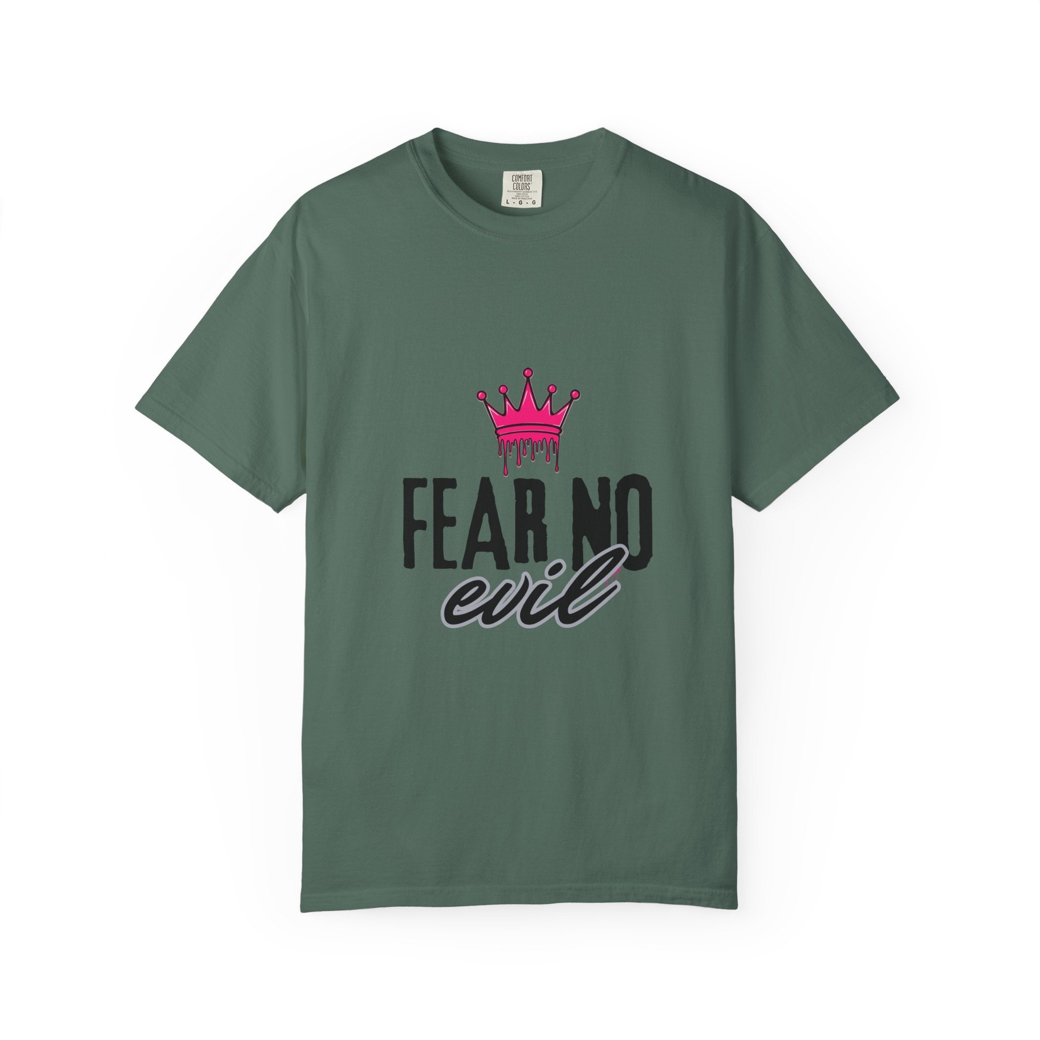 'Fear No Evil' Crown Pink