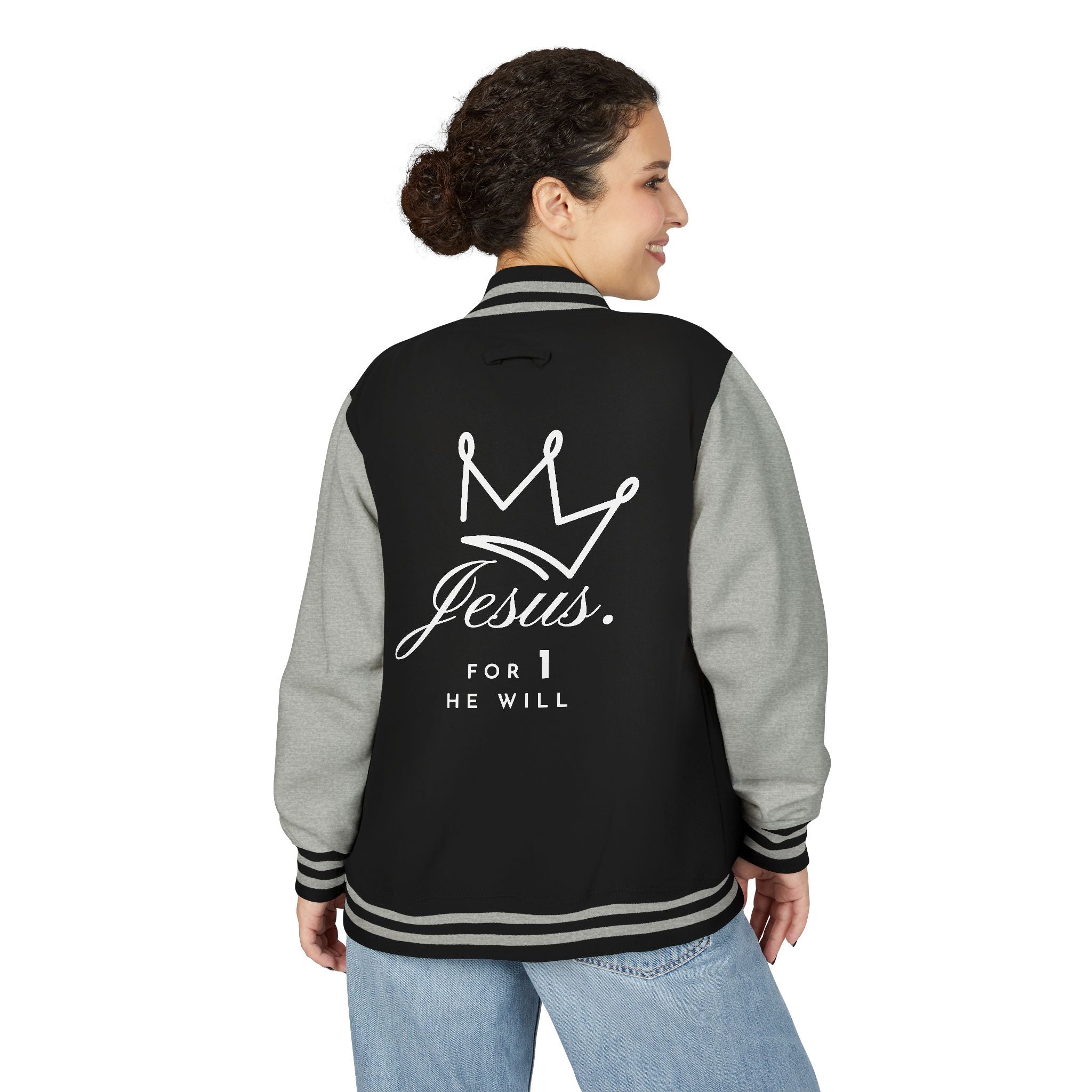 'He Leaves The 99 For 1' -Letterman Jacket
