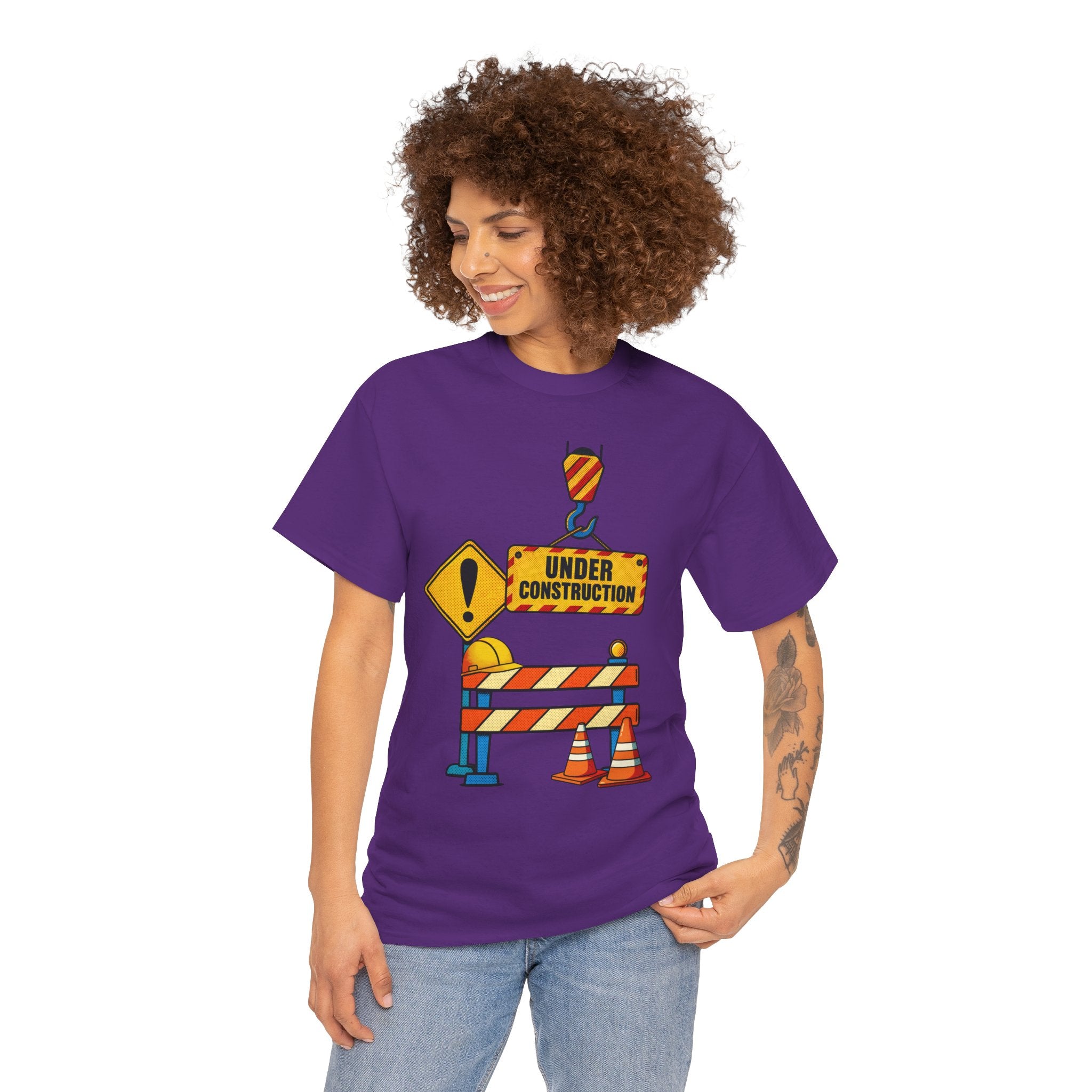 'Under Construction - My Walk With Jesus' - T-Shirt