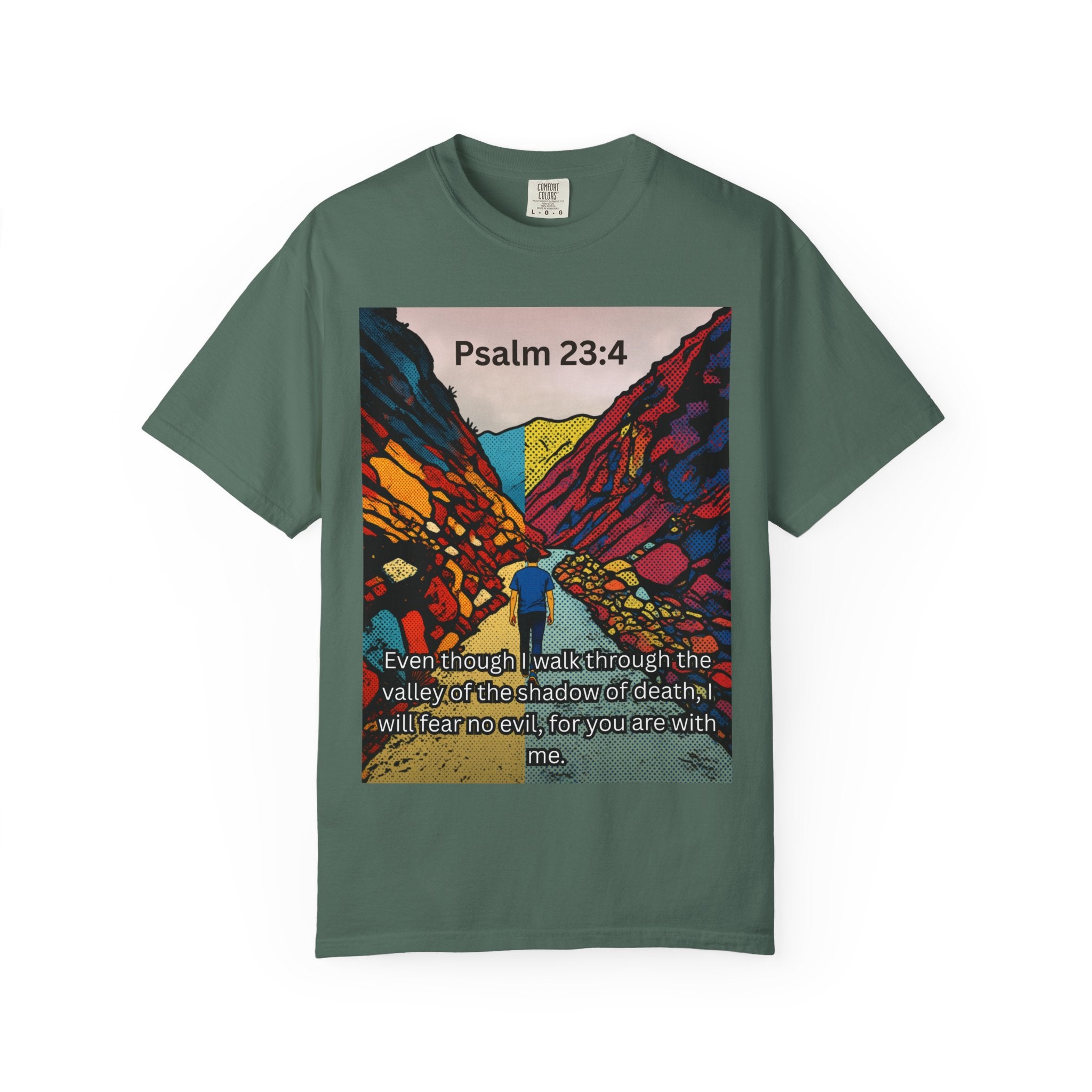 Psalm 23:4 — Valley Tee