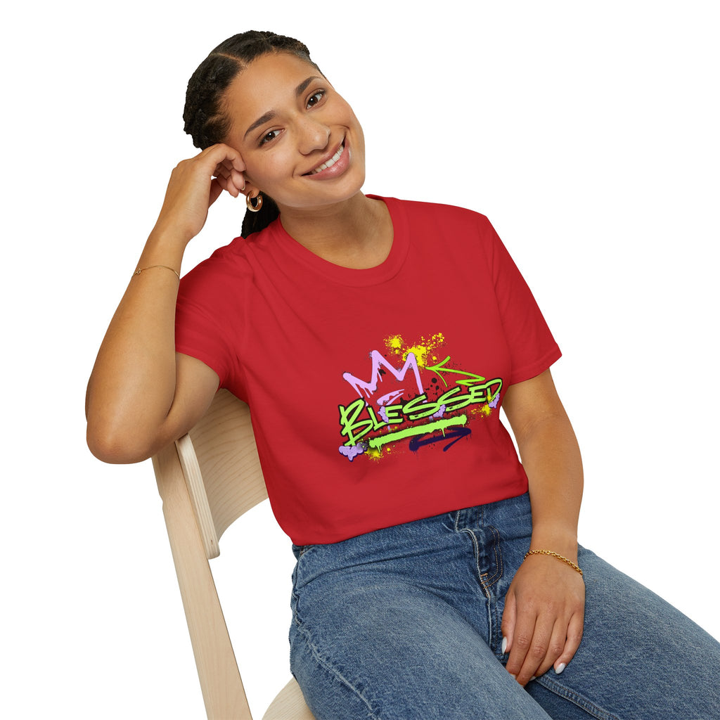 'Blessed' Graffiti — T-Shirt