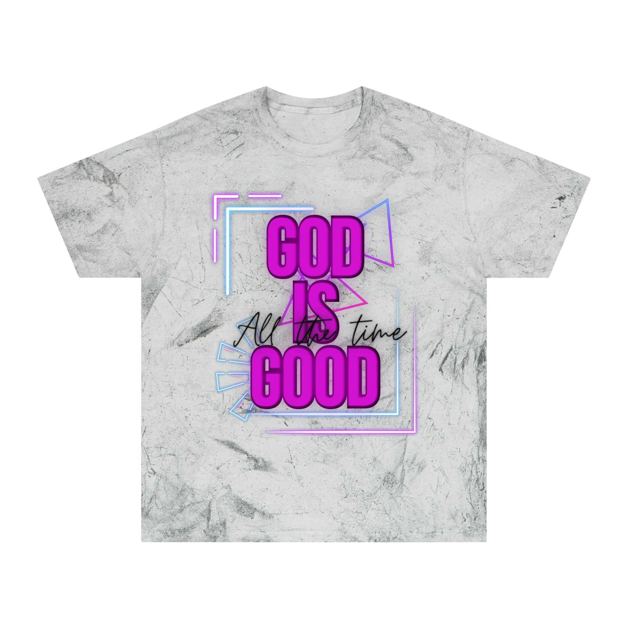 'God Is Good All The Time' — Retro Neon