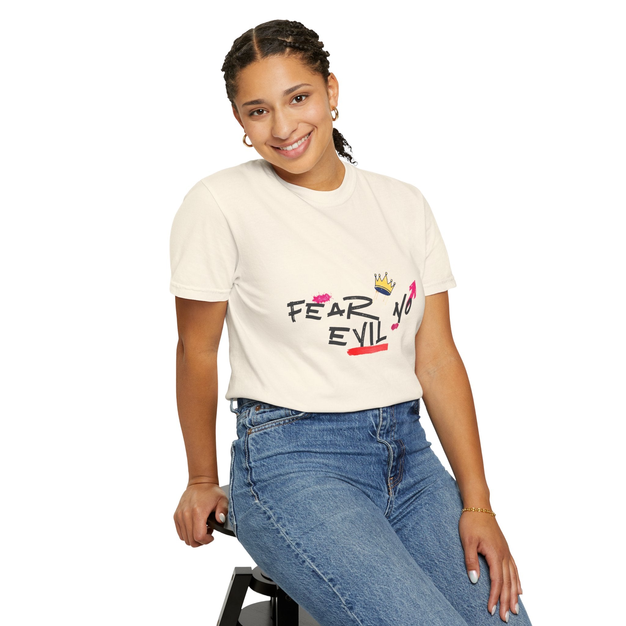 'Fear No Evil' Crown T-Shirt