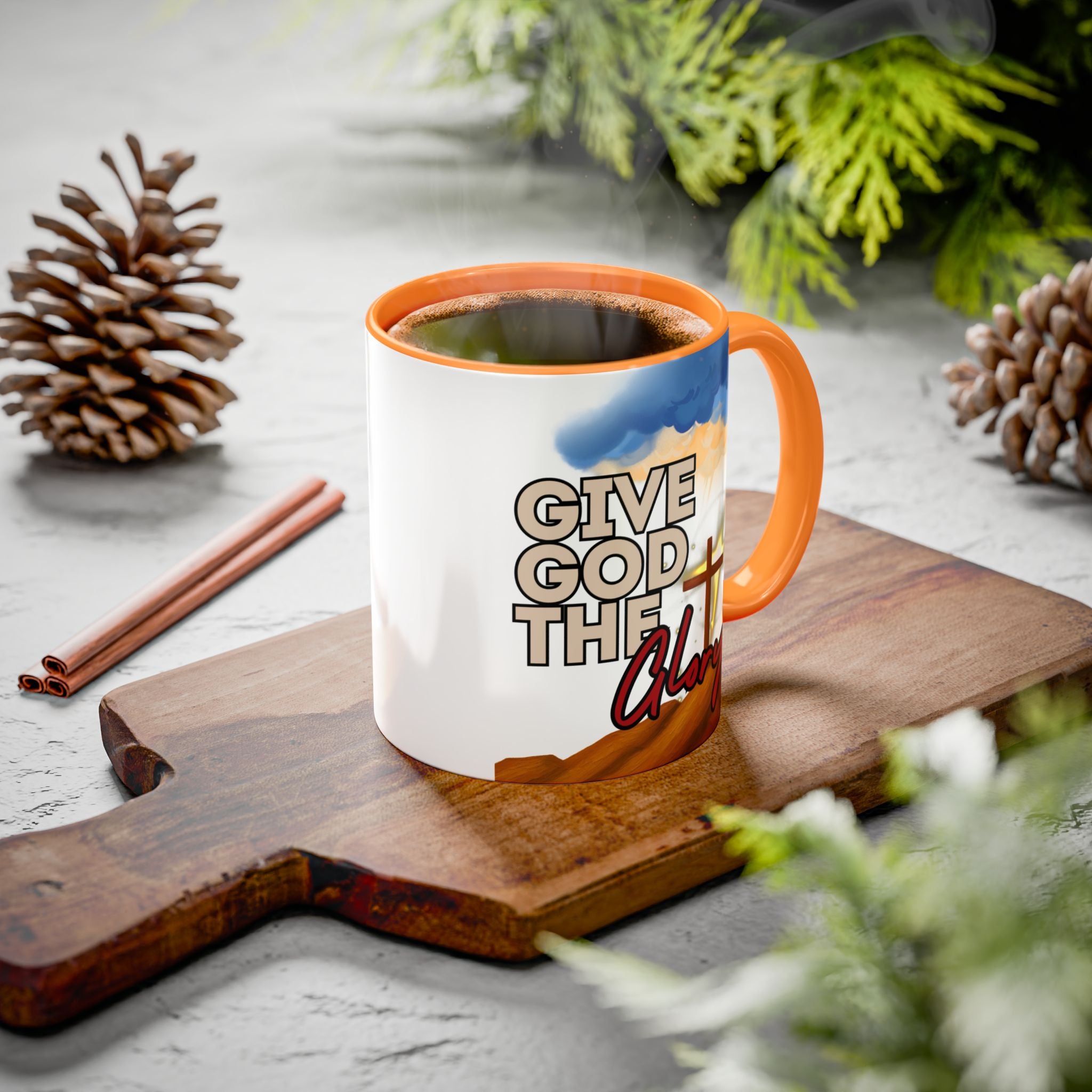 'Give God the Glory' Mug (11oz/15oz)