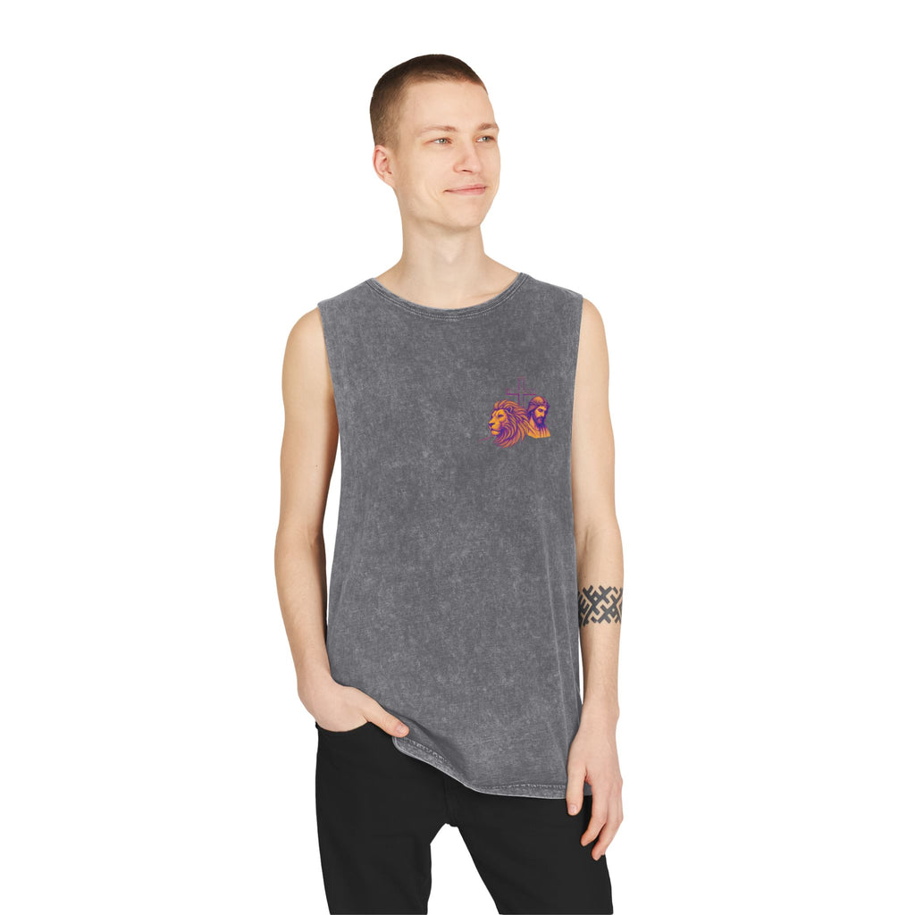 "Jesus Loves You" Stonewash Tank