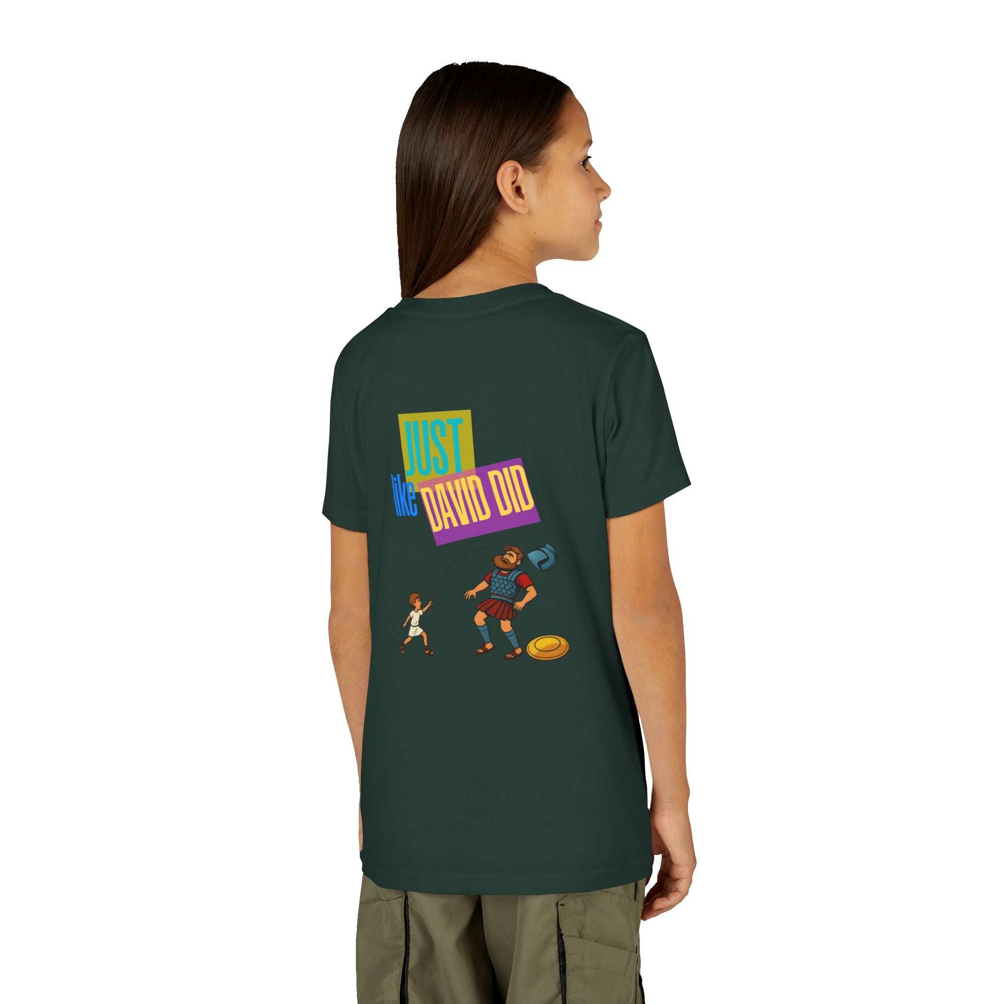 "Knocking Out My Giants" - David and Goliath Graphic Tee