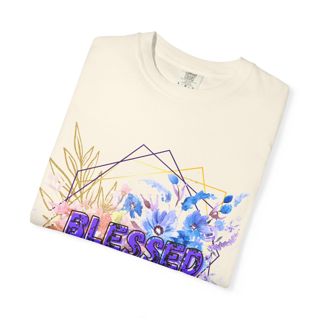 'Blessed'  — Floral T-Shirt