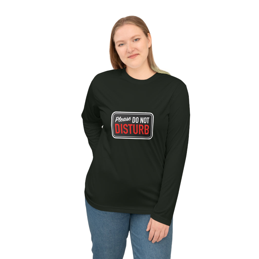 “Please Do Not Disturb: I Got Gains & Jesus on My Mind" - Performance Long Sleeve