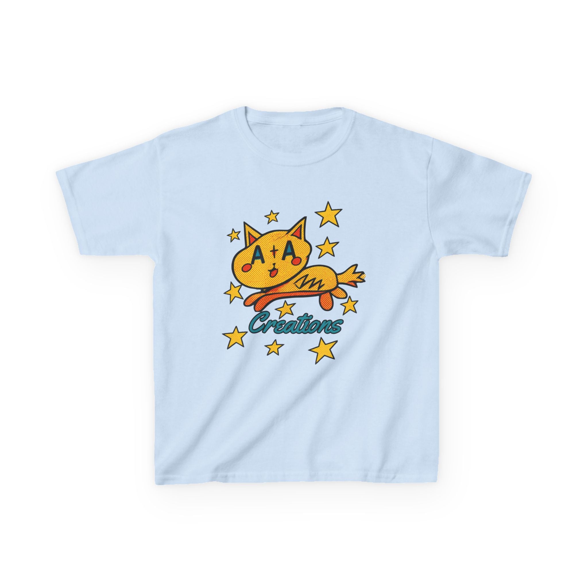 'A+A Creations' Star Gaze Kitty -  Kids Tee