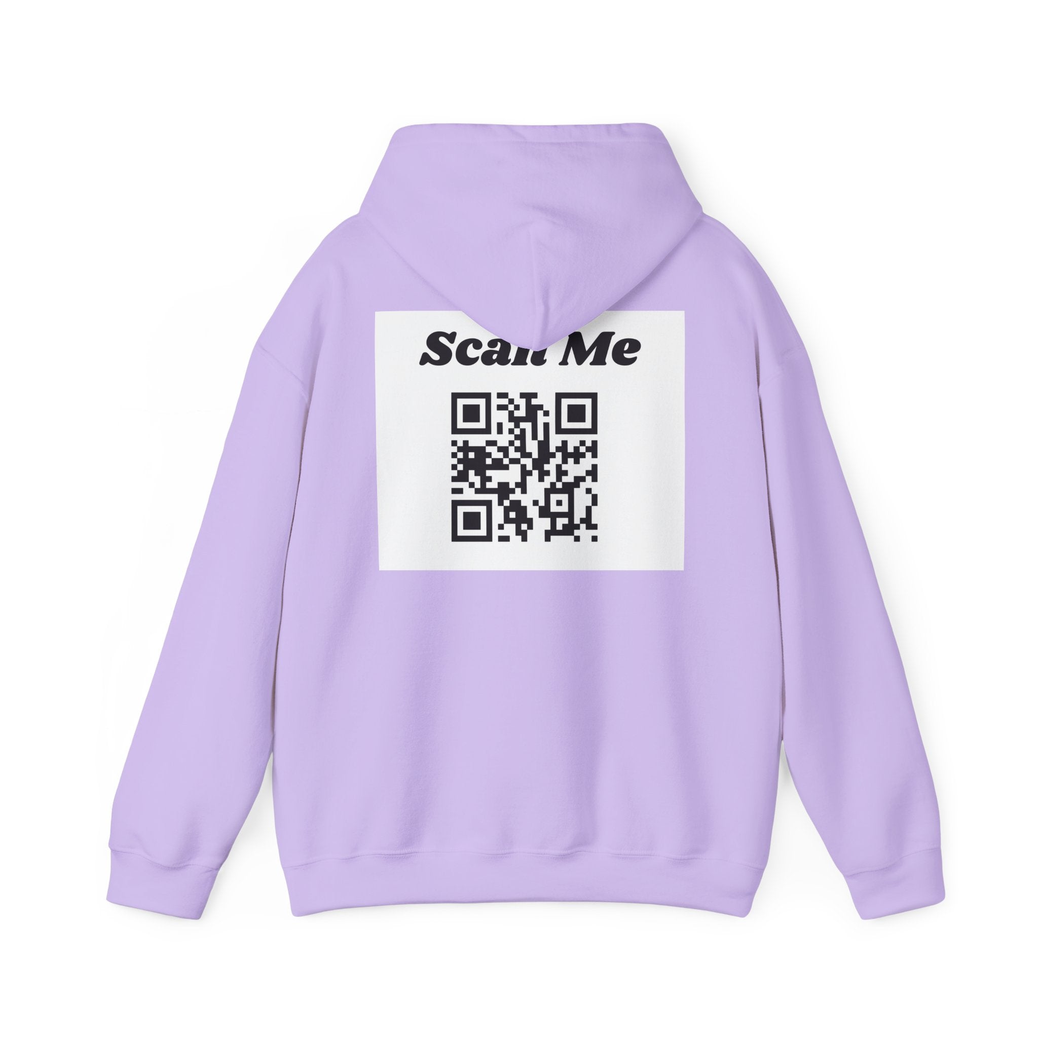 "theOlivetbee" hoodie | QR code back, Scan Me