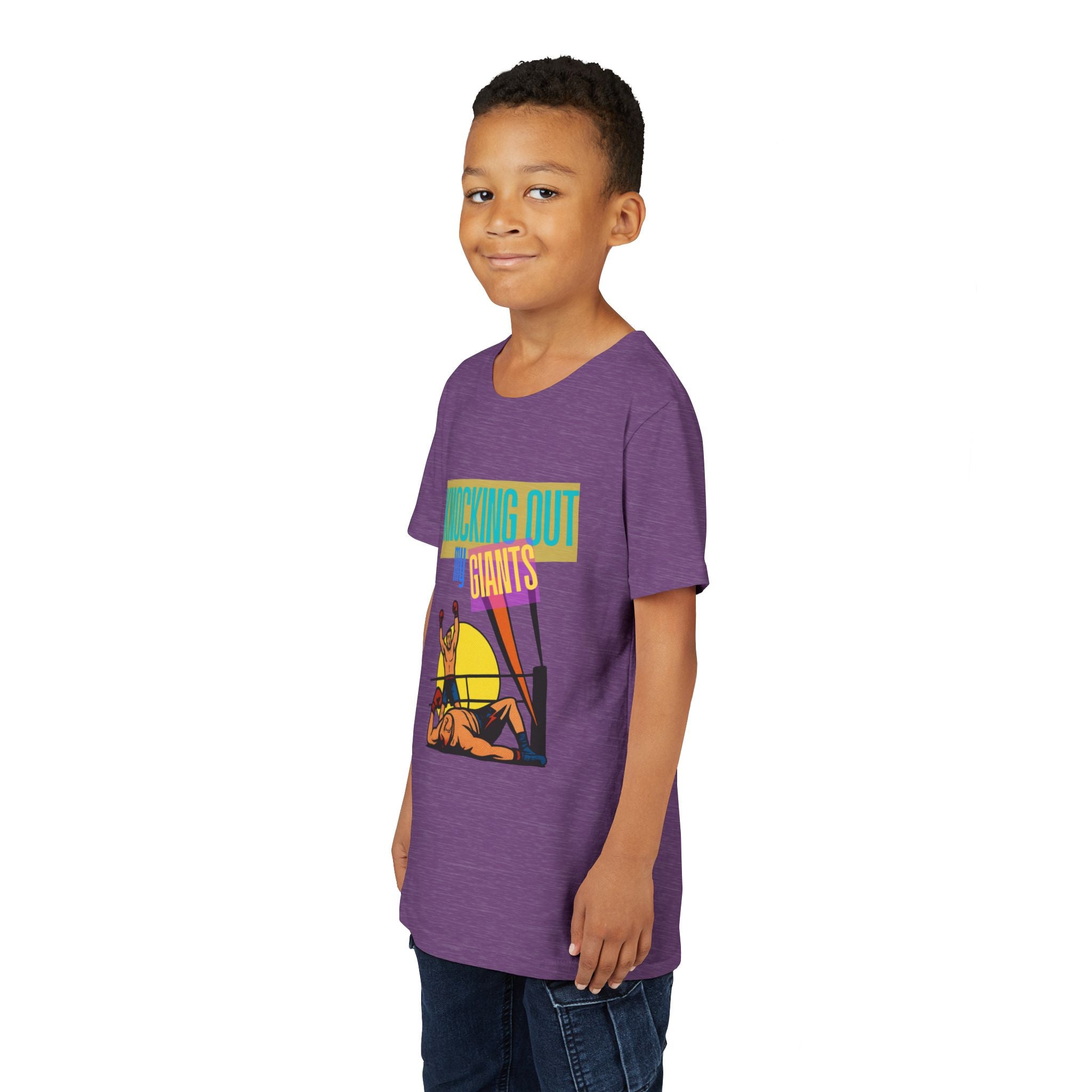 "Knocking Out My Giants" - David and Goliath Graphic Tee