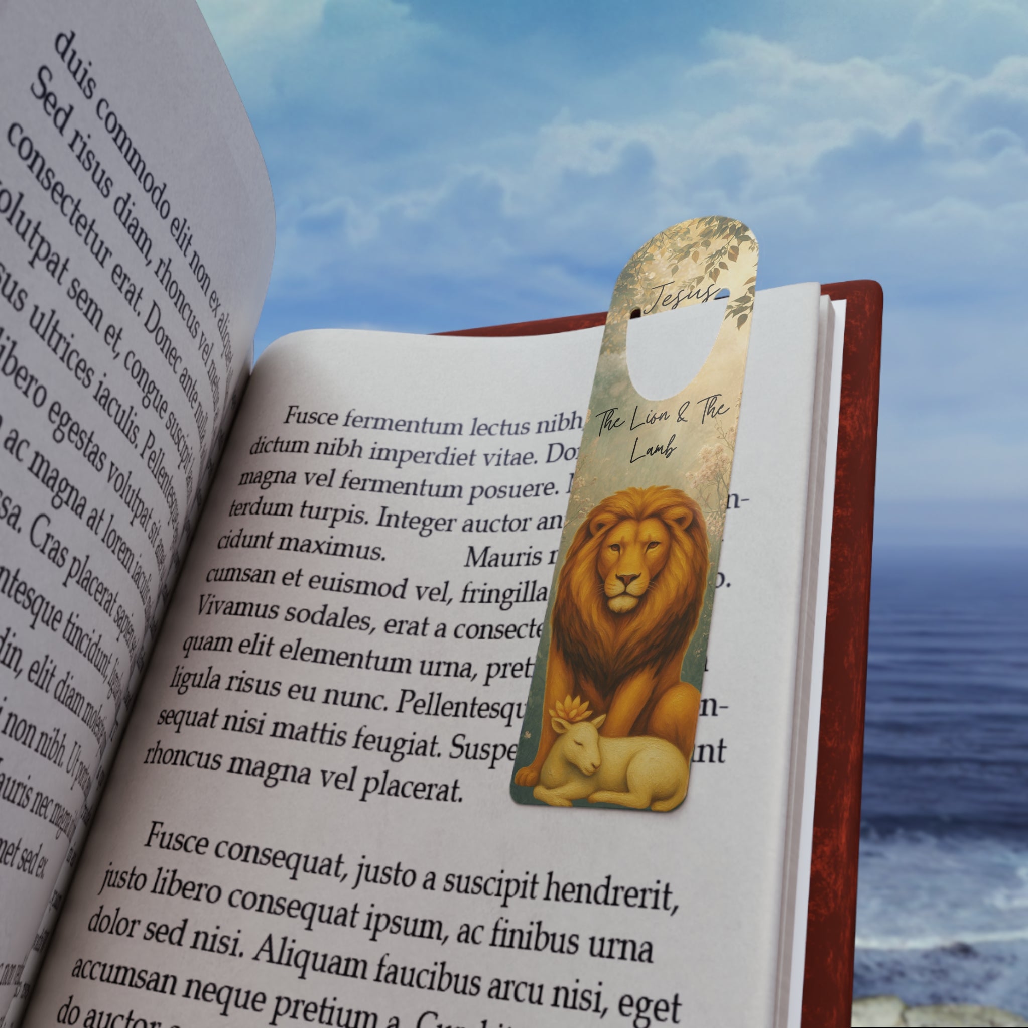 Jesus: "The Lion & The Lamb" — Bookmark