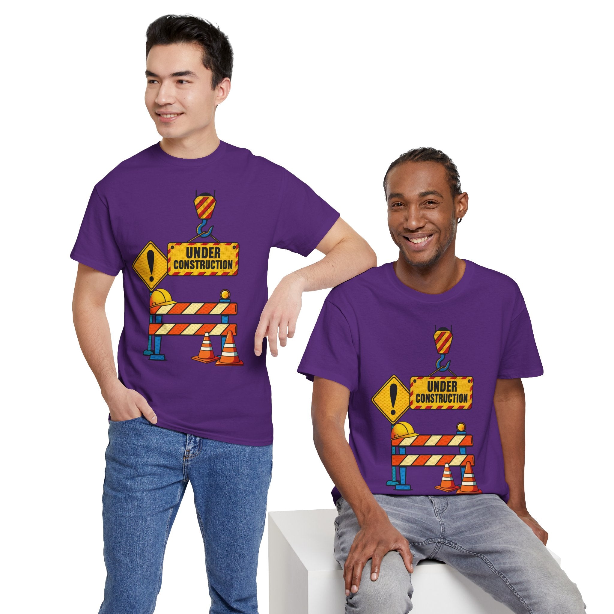 'Under Construction - My Walk With Jesus' - T-Shirt