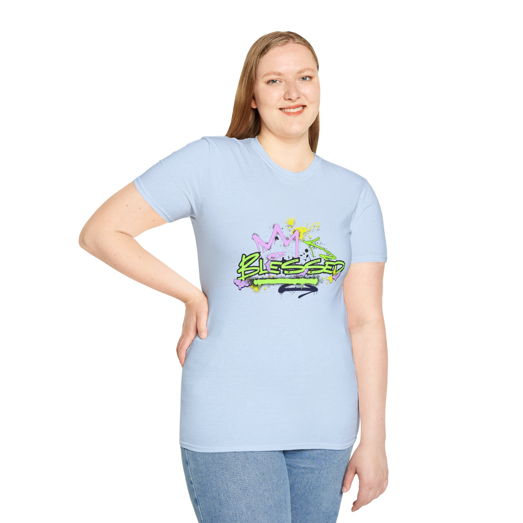 'Blessed' Graffiti — T-Shirt