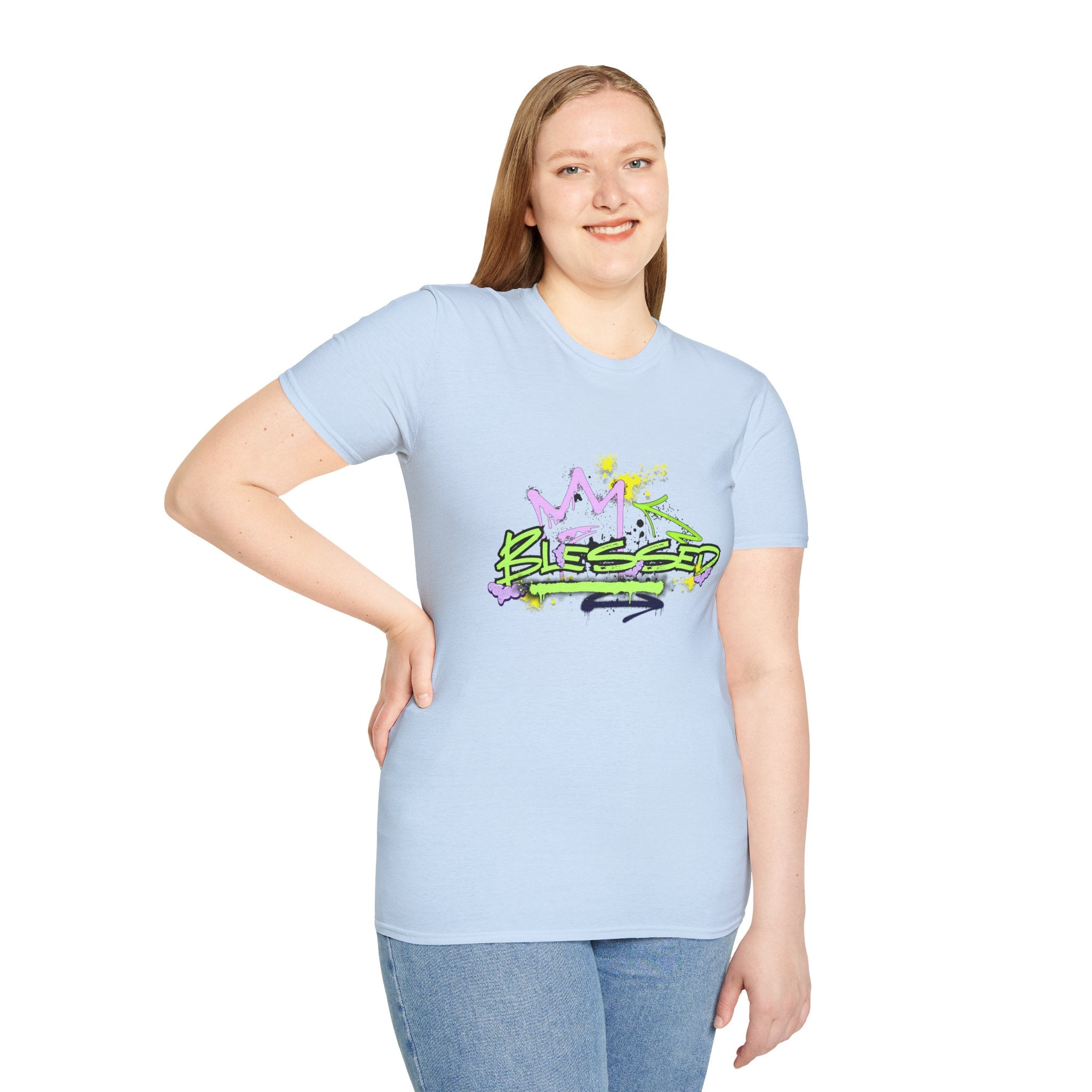 'Blessed' Graffiti — T-Shirt