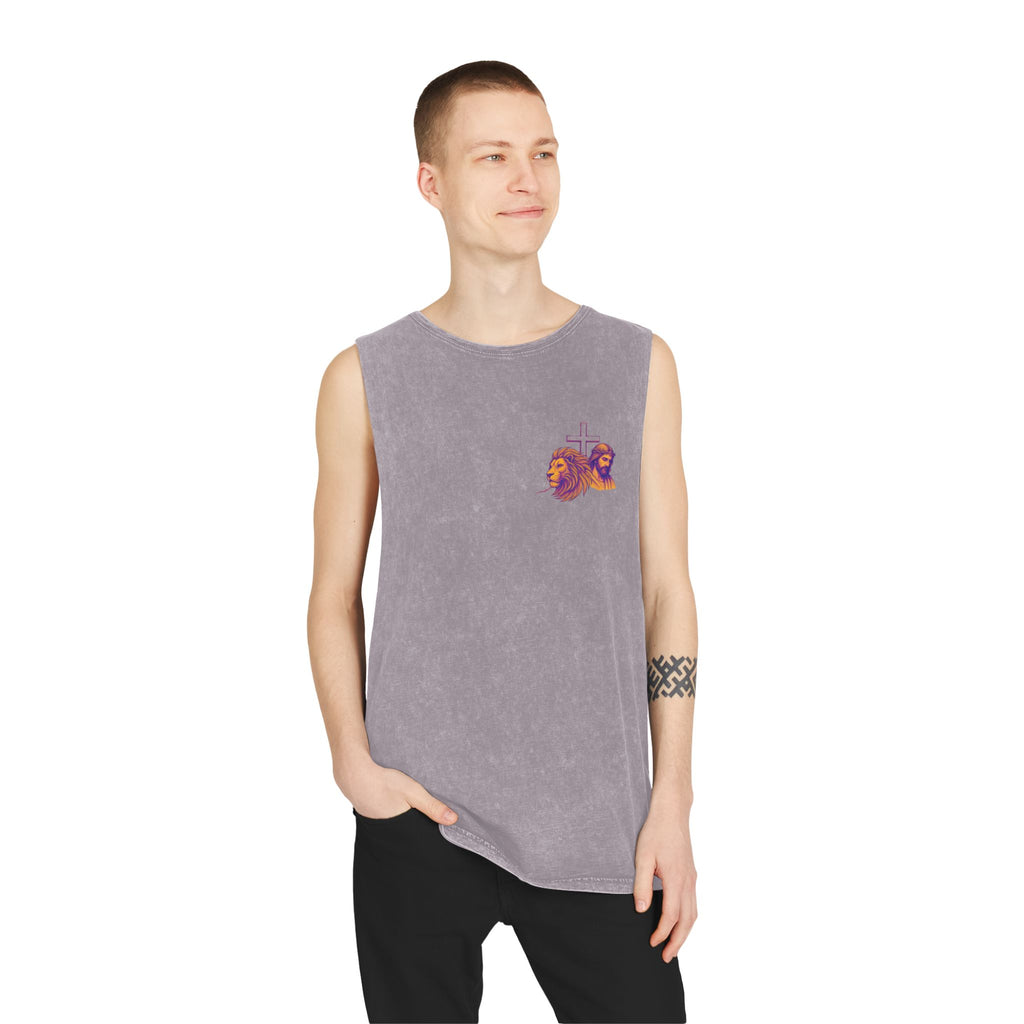 "Jesus Loves You" Stonewash Tank