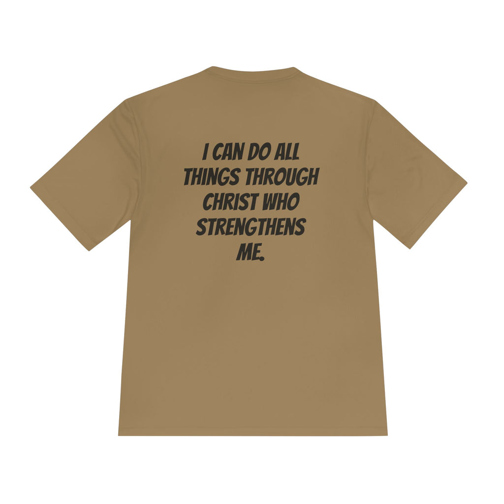 Philippians 4:13— Moisture-Wicking T-Shirt