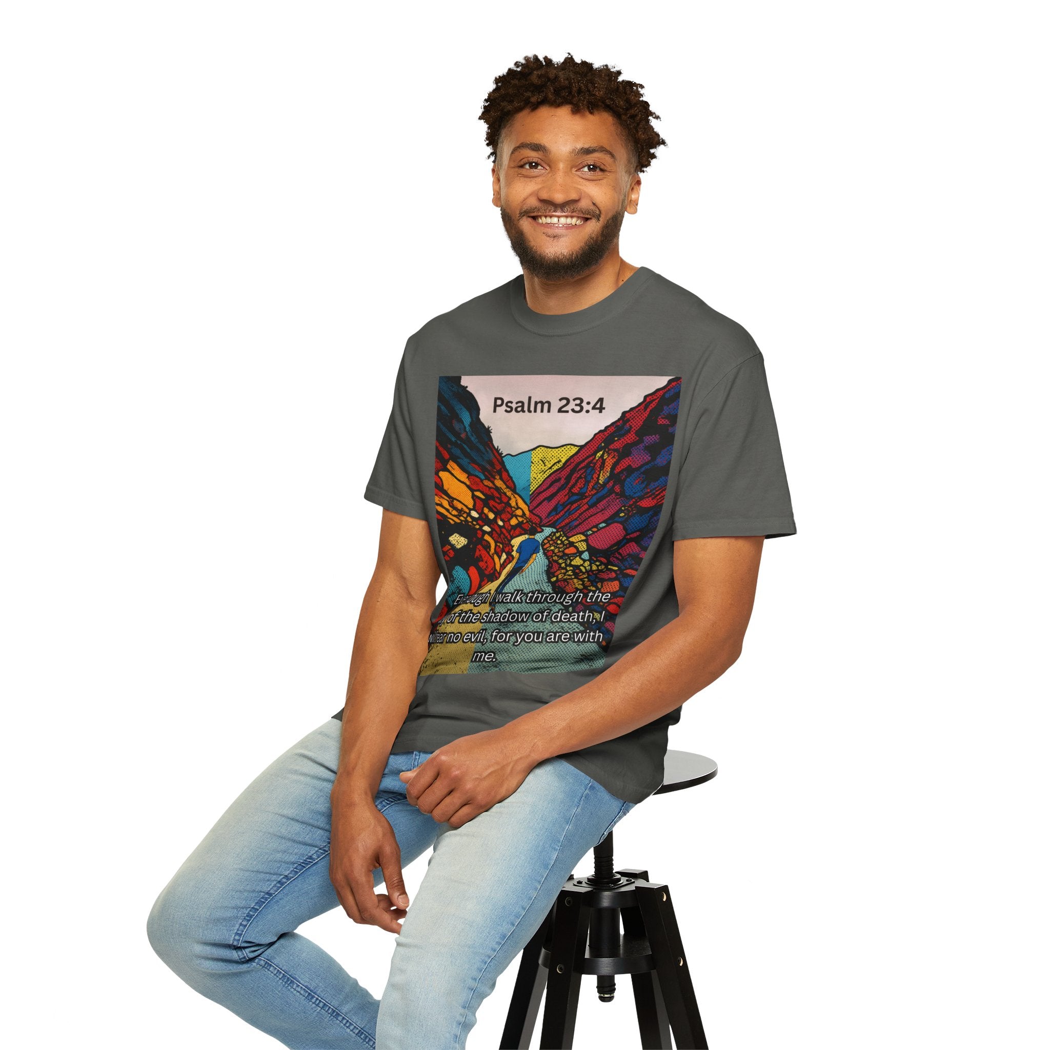 Psalm 23:4 — Valley Tee