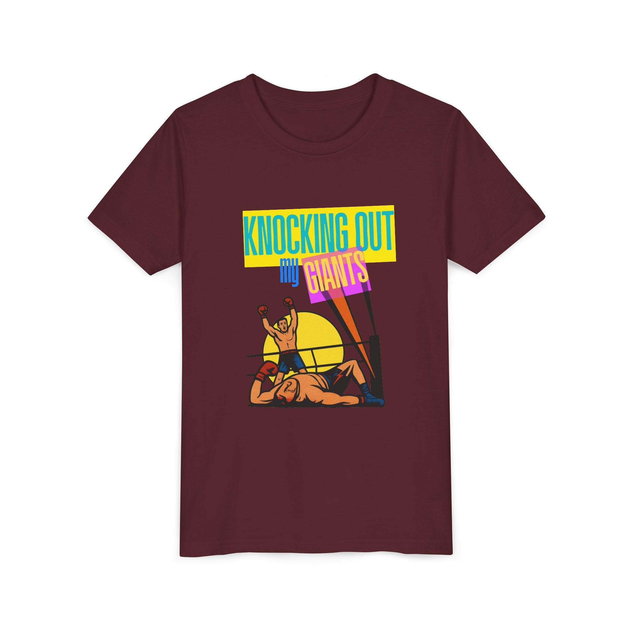 "Knocking Out My Giants" - David and Goliath Graphic Tee