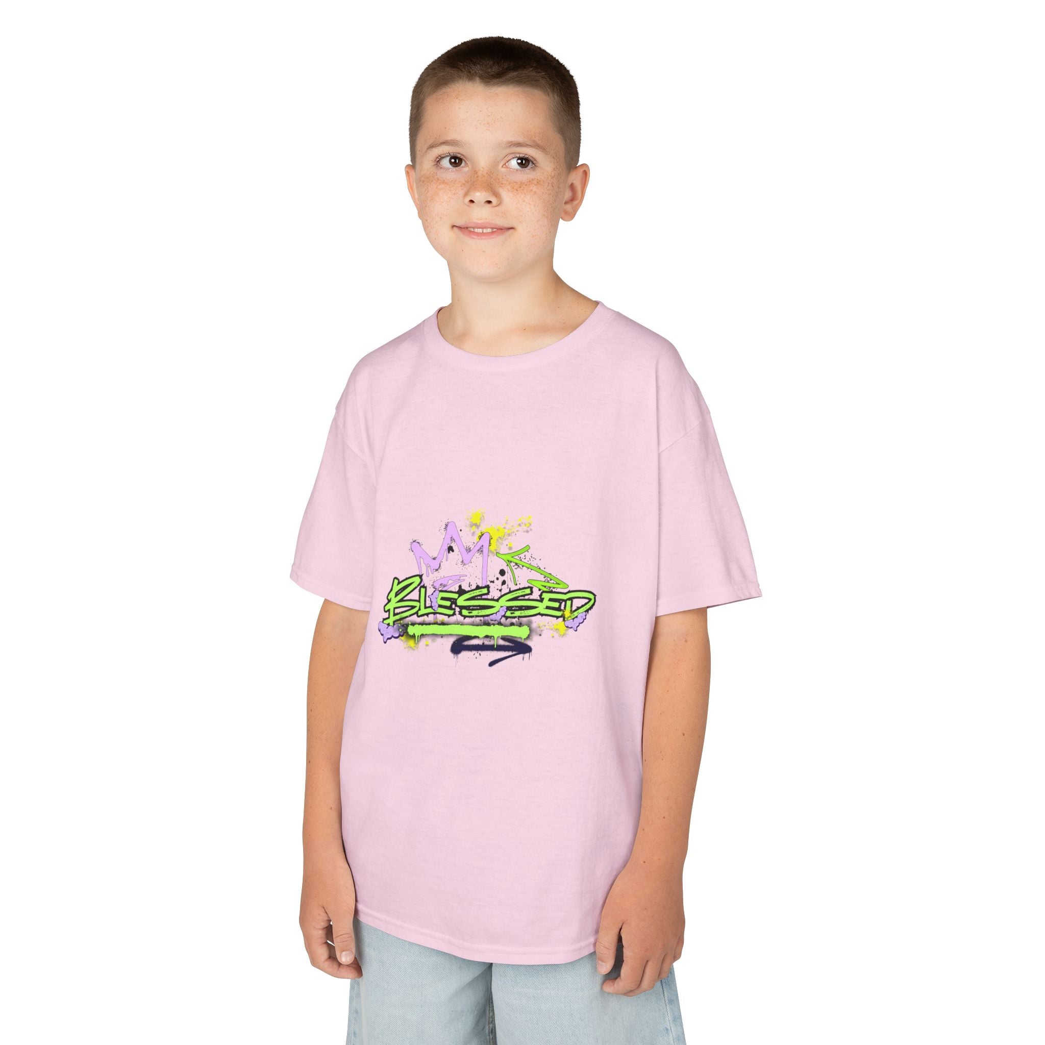 'Blessed' Graffiti - Kids Tee