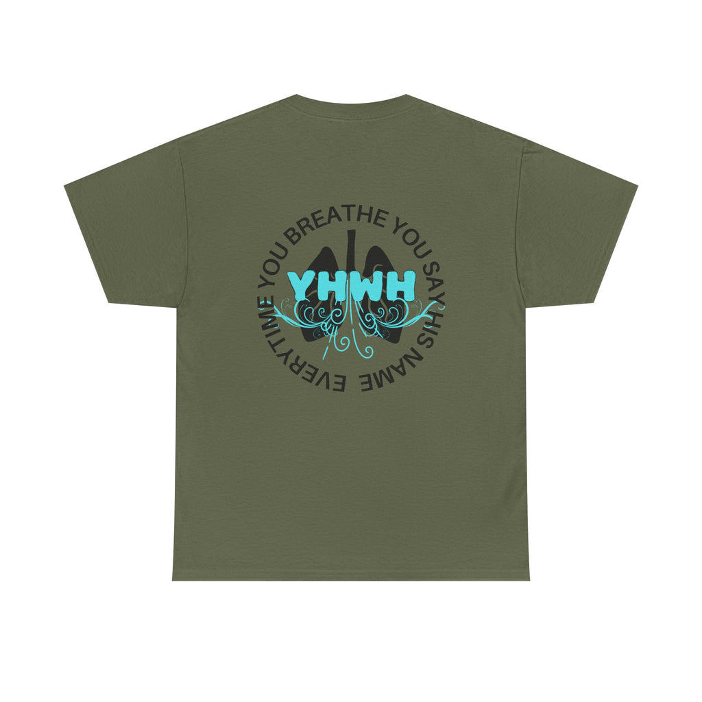'Inhale/Exhale YHWH'  — T-Shirt