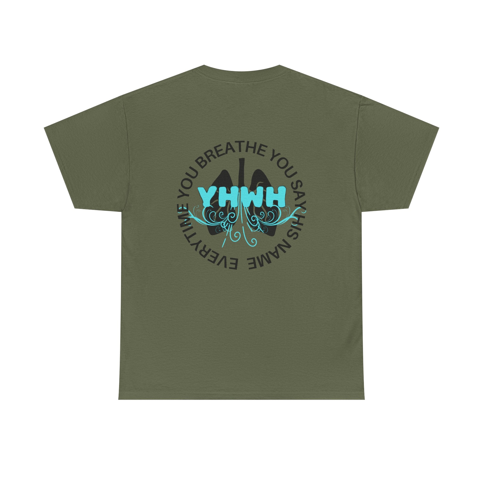 'Inhale/Exhale YHWH'  — T-Shirt