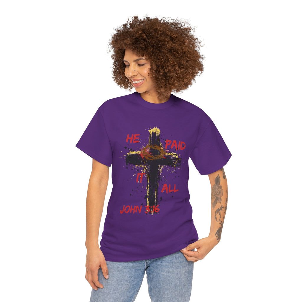 'He Paid It All'  — Graphic Tee