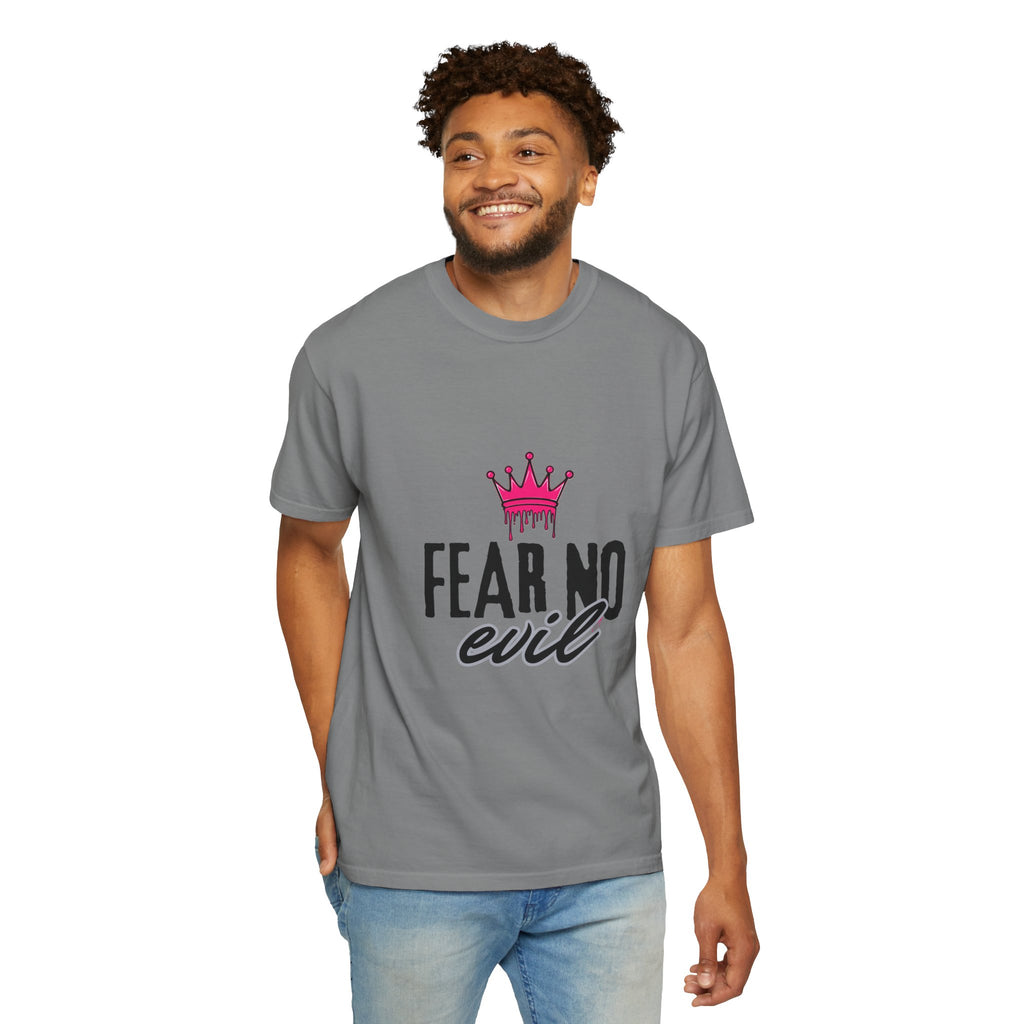 'Fear No Evil' Crown Pink