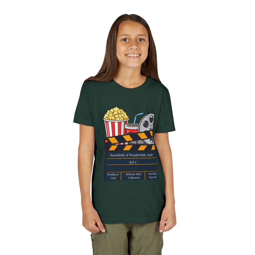 'Beautifully & Wonderfully Made'  — Kids Movie Night Tee