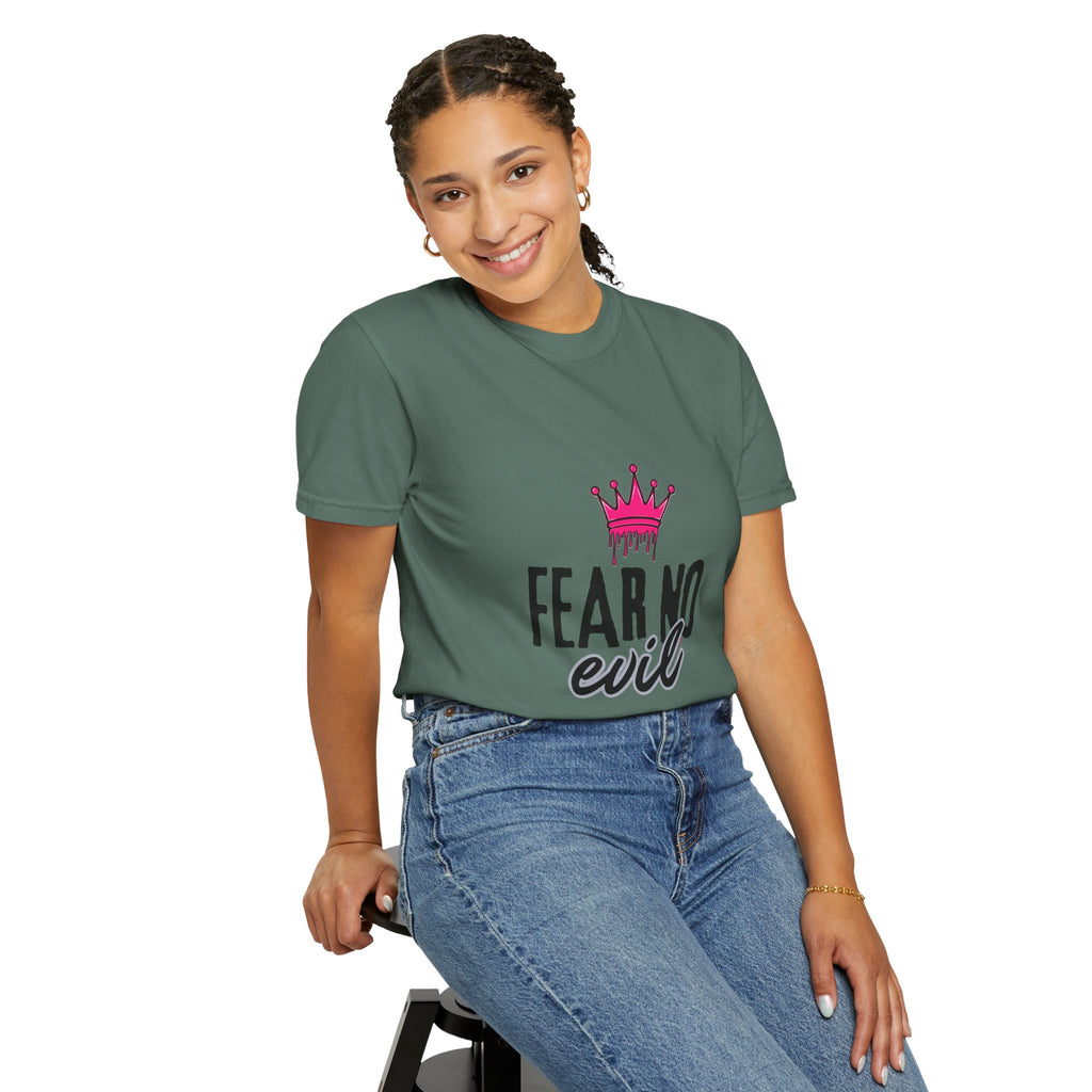 'Fear No Evil' Crown Pink