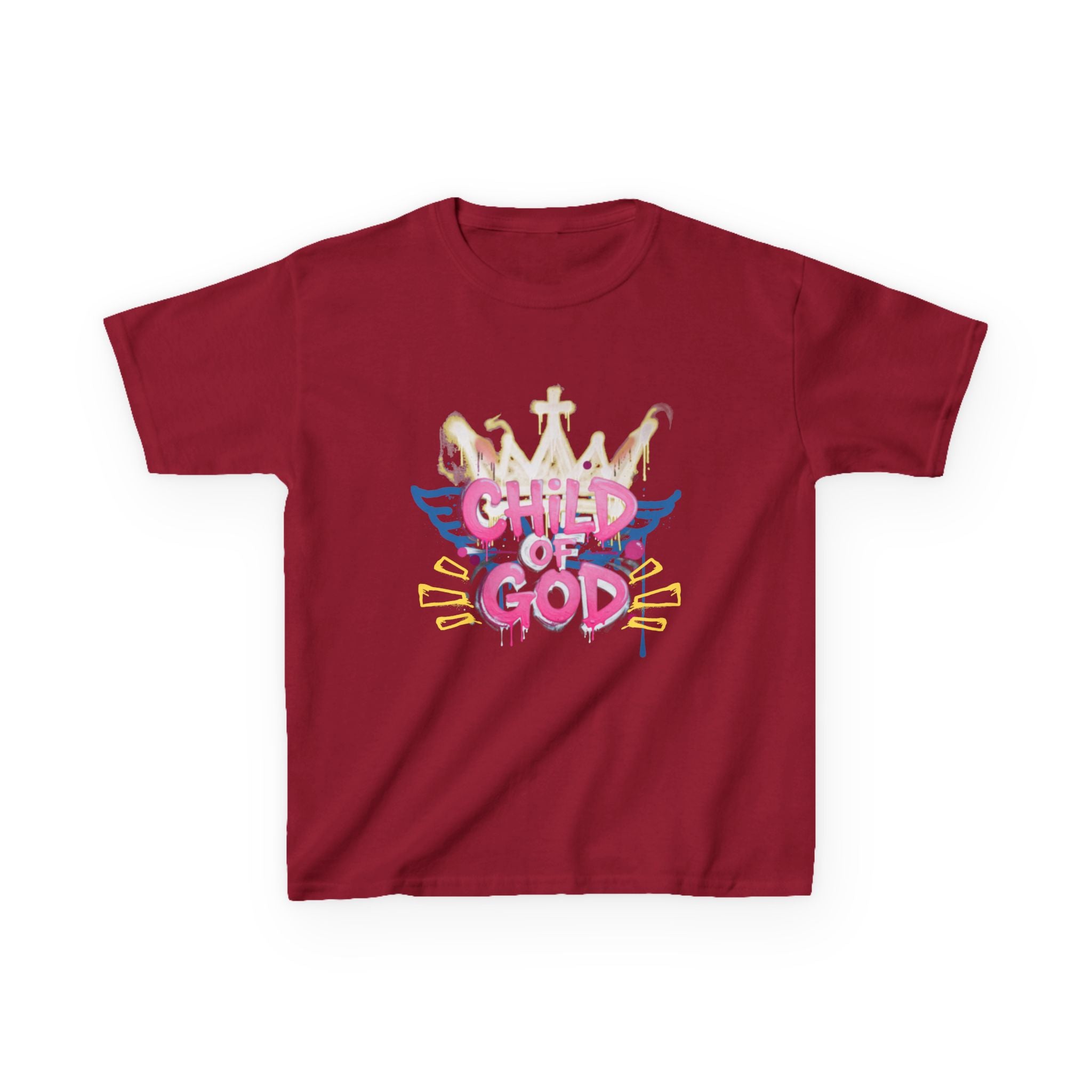 'Child of God' — Angel Wings Graphic Kids Tee